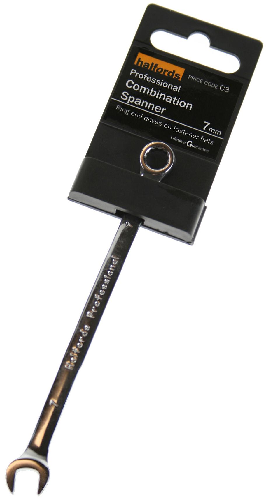 Halfords Advanced Combination Spanner 7mm Halfords UK