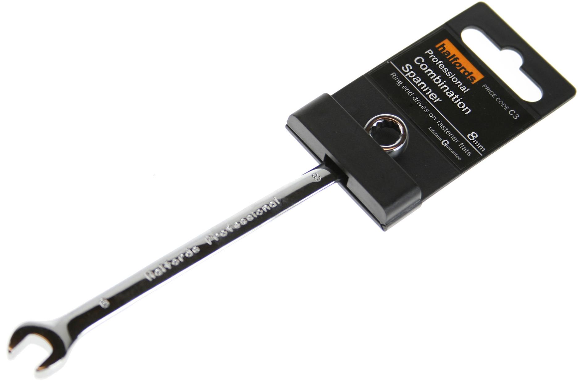 Halfords Advanced Combination Spanner 8mm Halfords UK