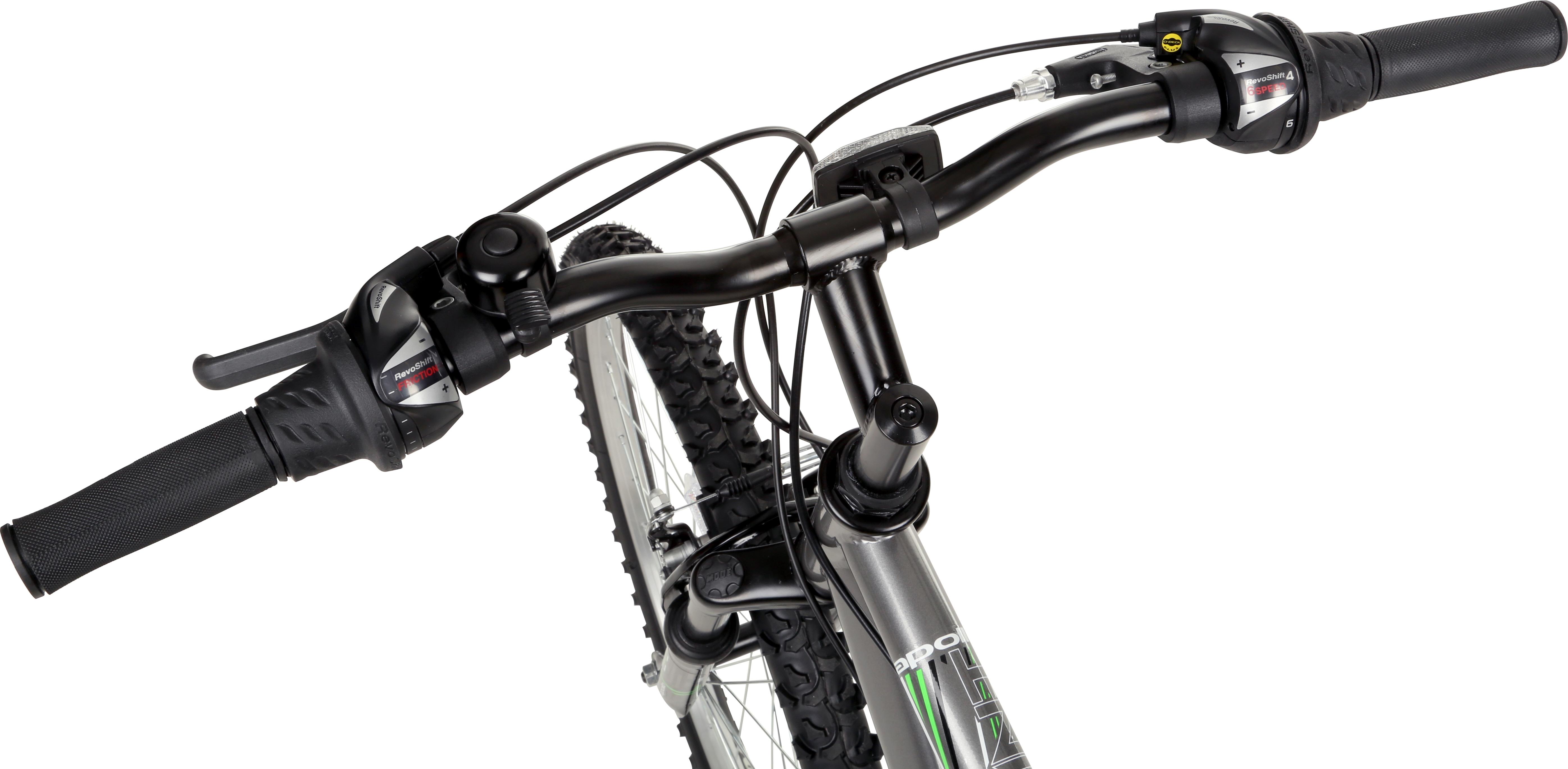 black apollo mountain bike