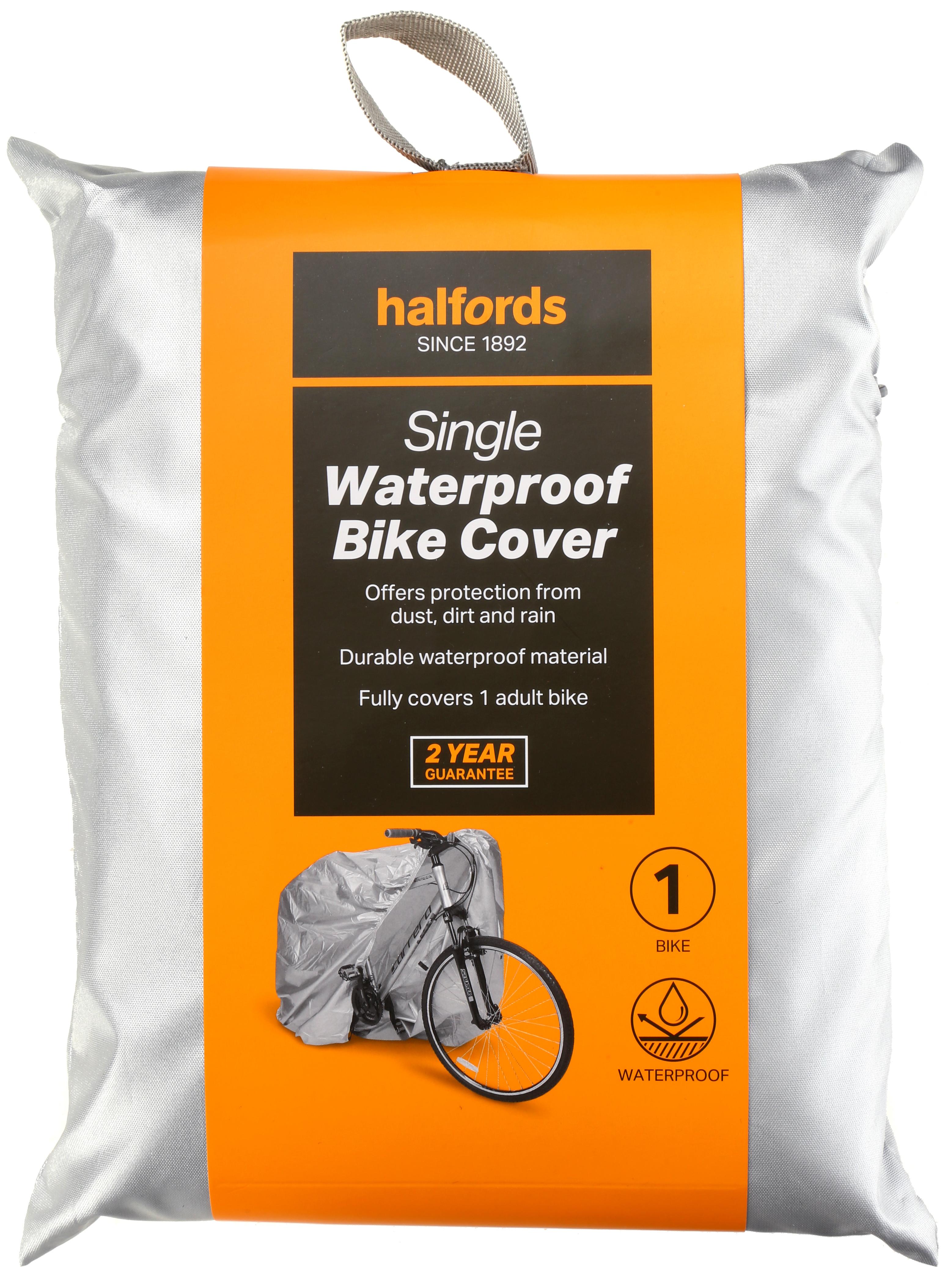 halfords waterproof bike cover