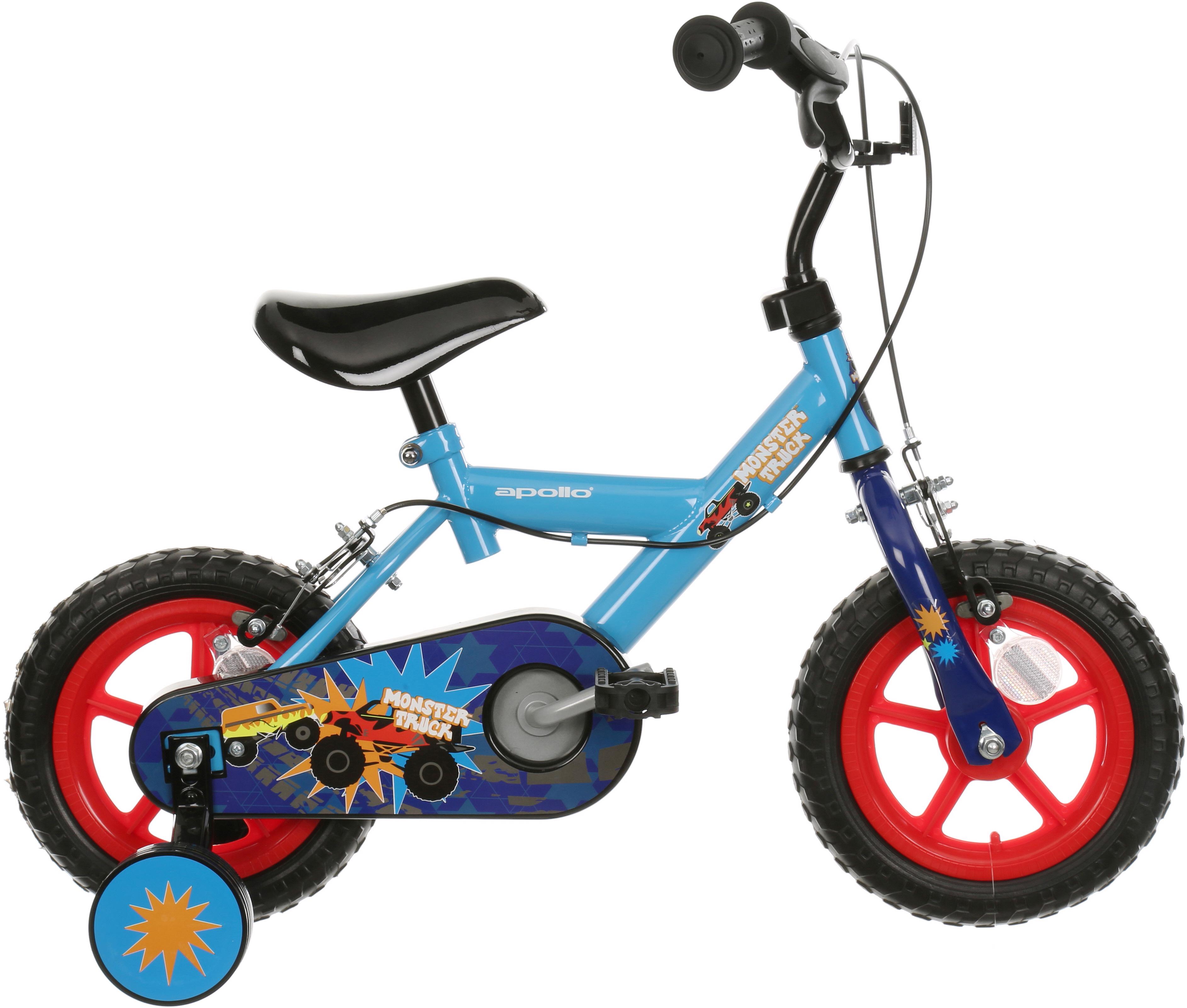 Monster Truck Kids Bike 12 Wheel Halfords IE