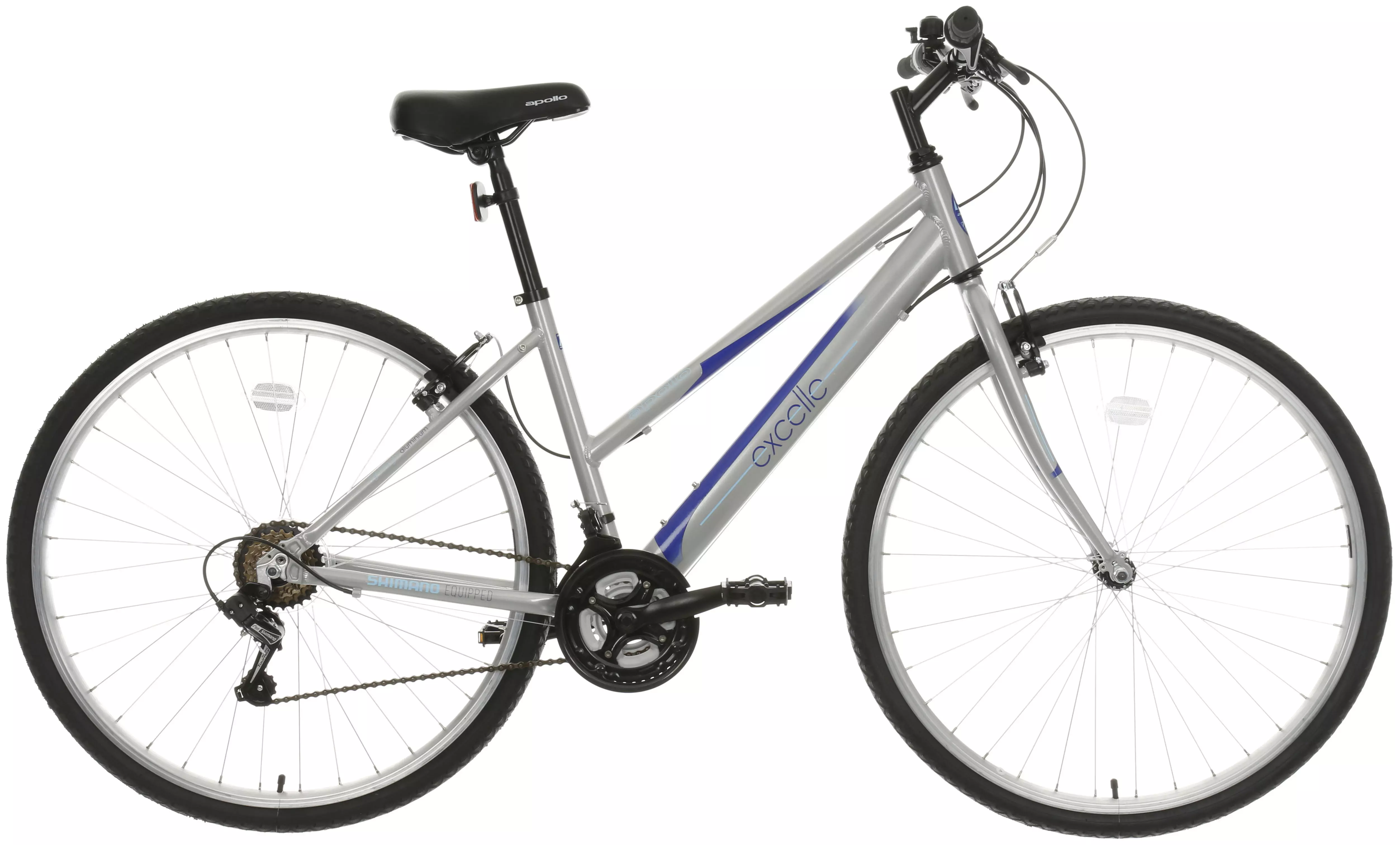 ladies apollo excelle hybrid bike