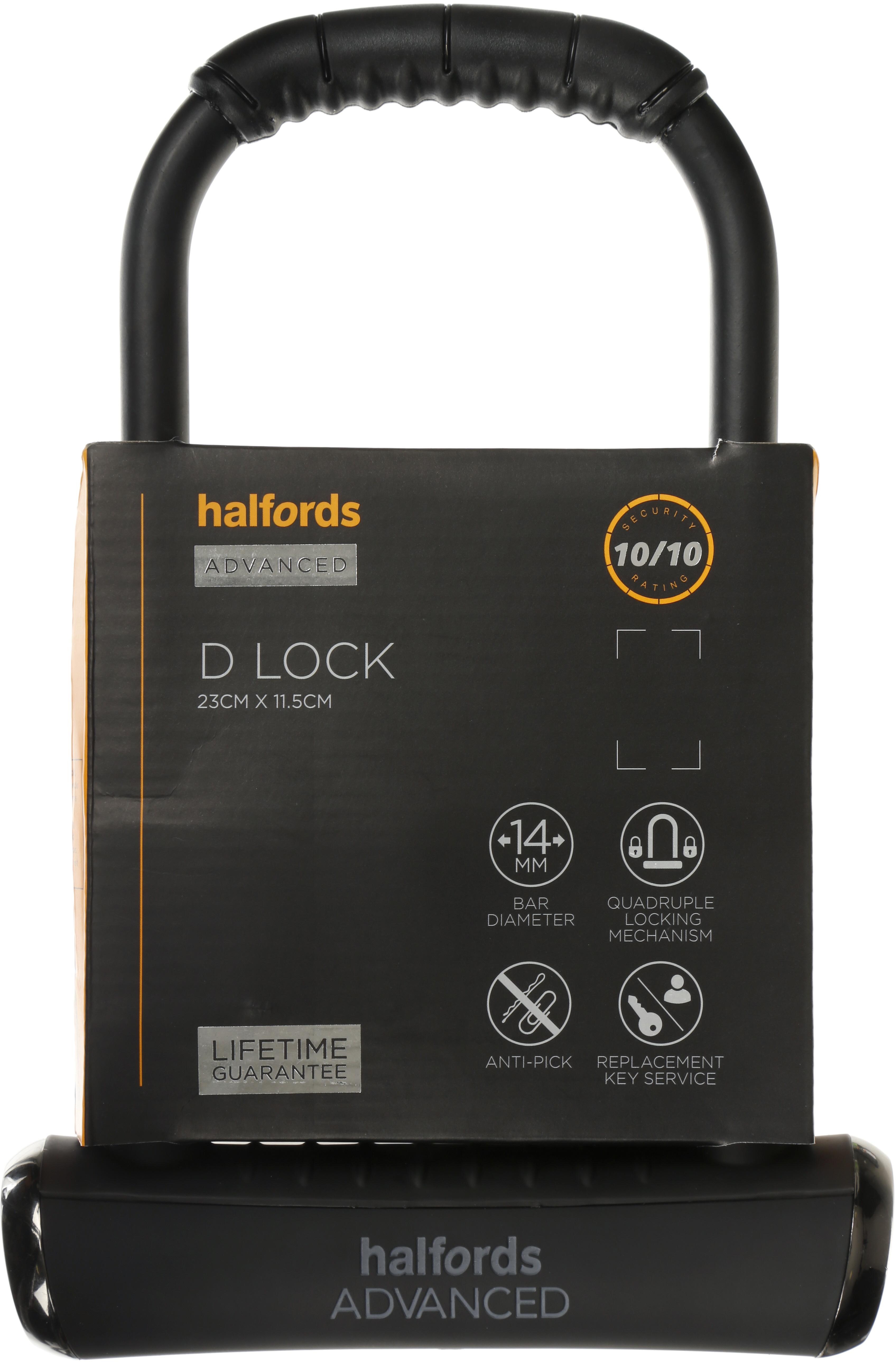 halfords advanced d lock