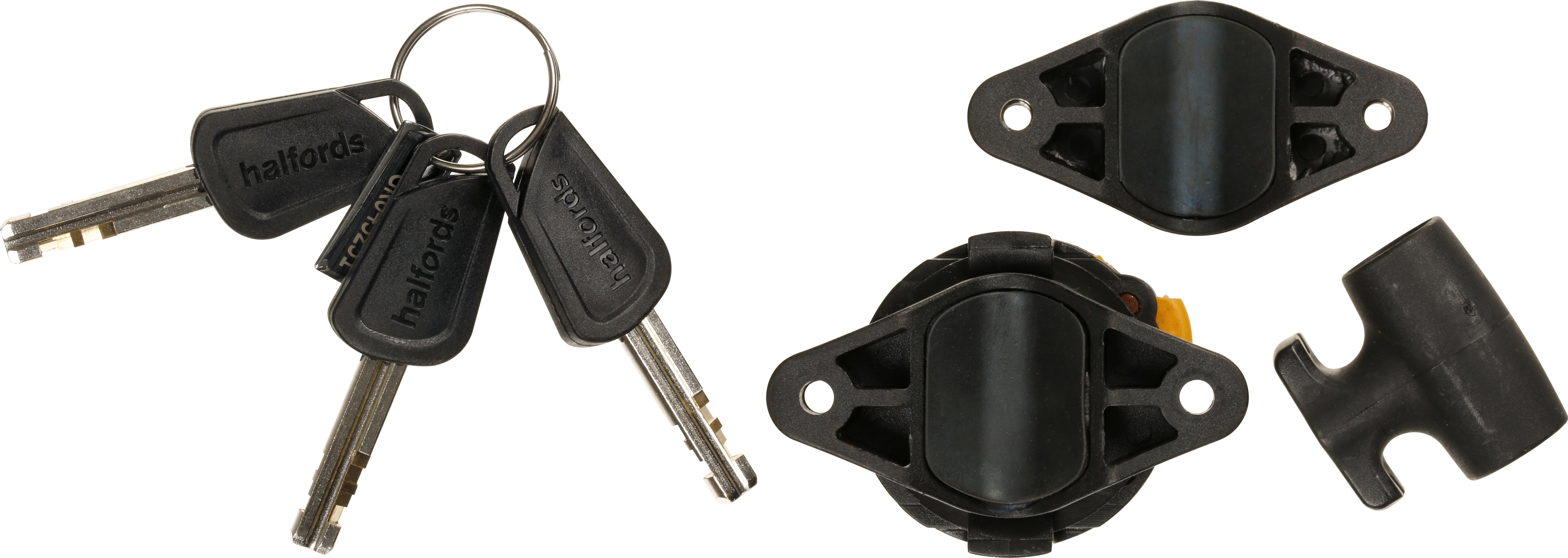 halfords motorcycle locks