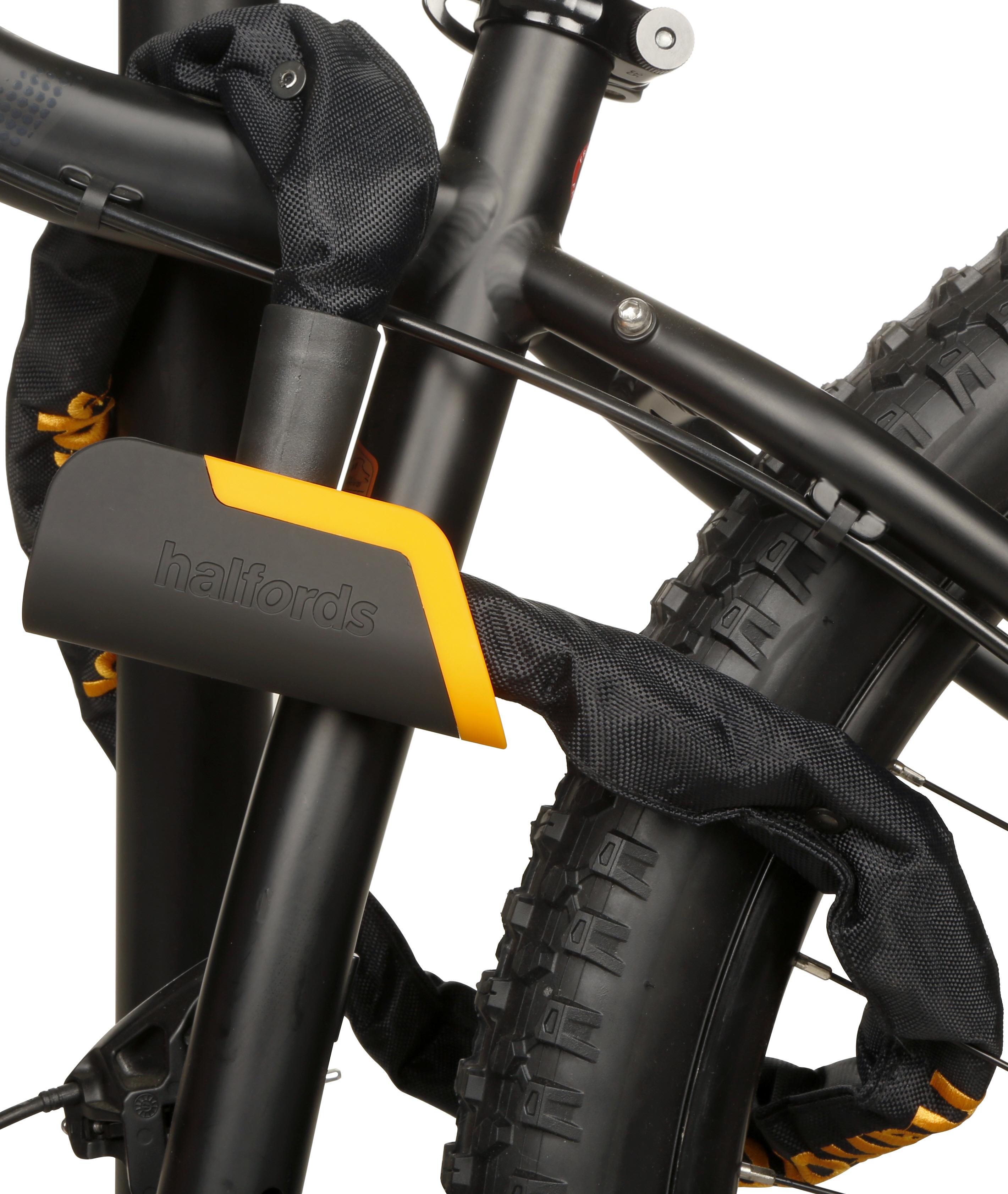 halfords bike locks and chains