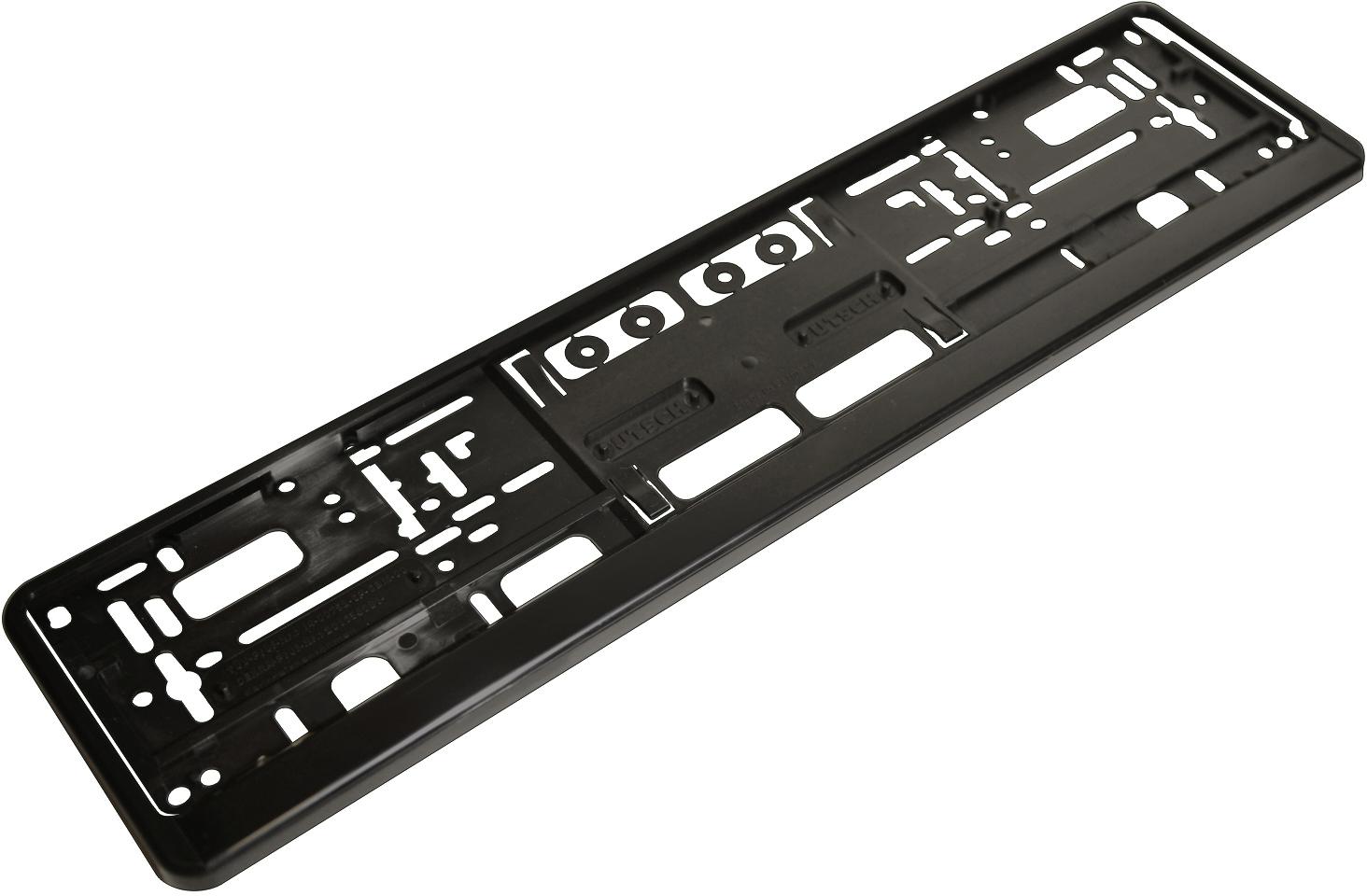 long number plate holder