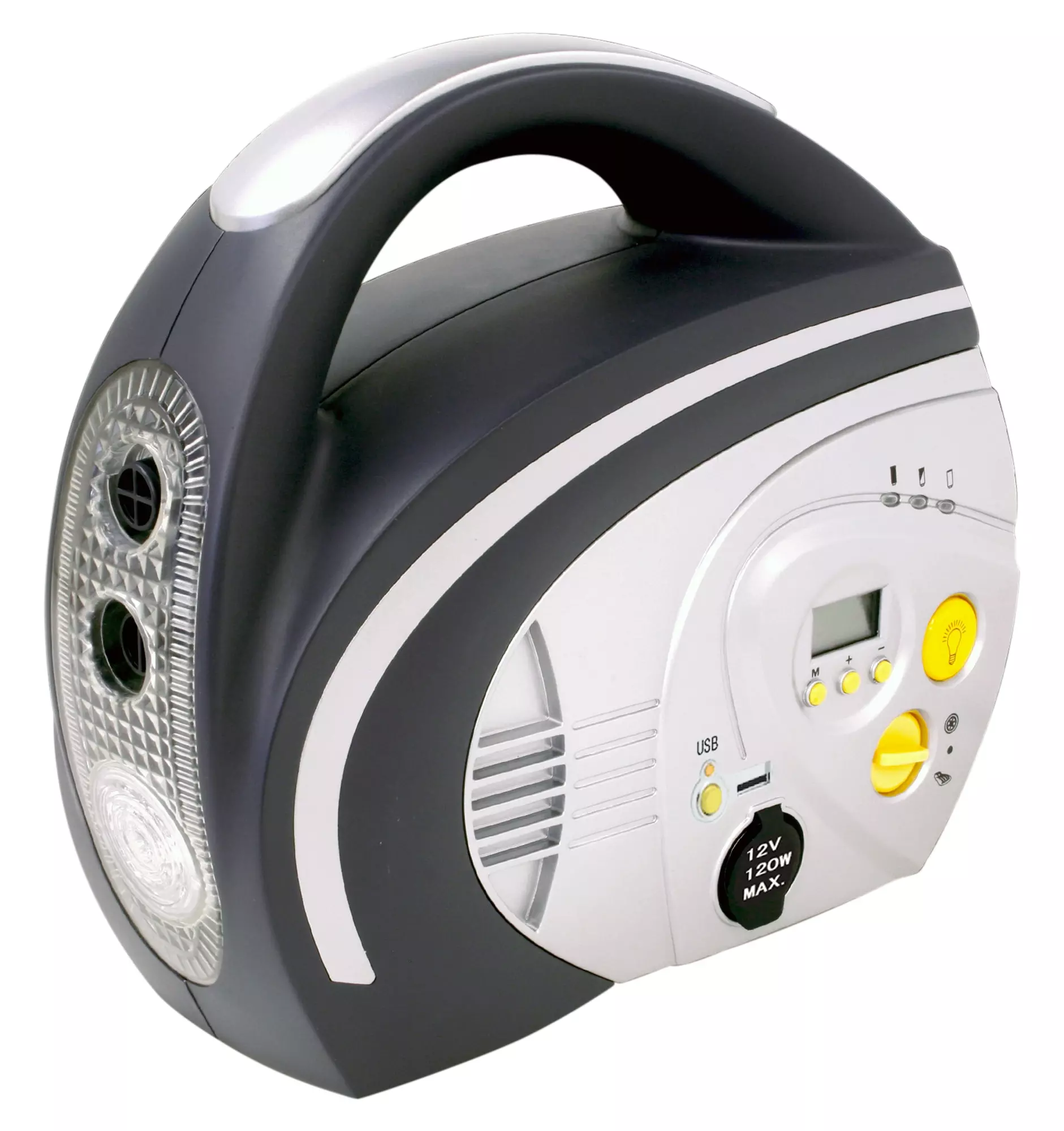 rechargeable tyre compressor