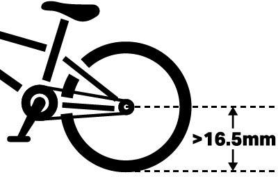 Fitting stabilisers with store chain guard