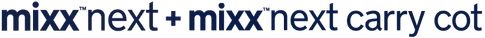 Nuna MIXX next with carry cot logo