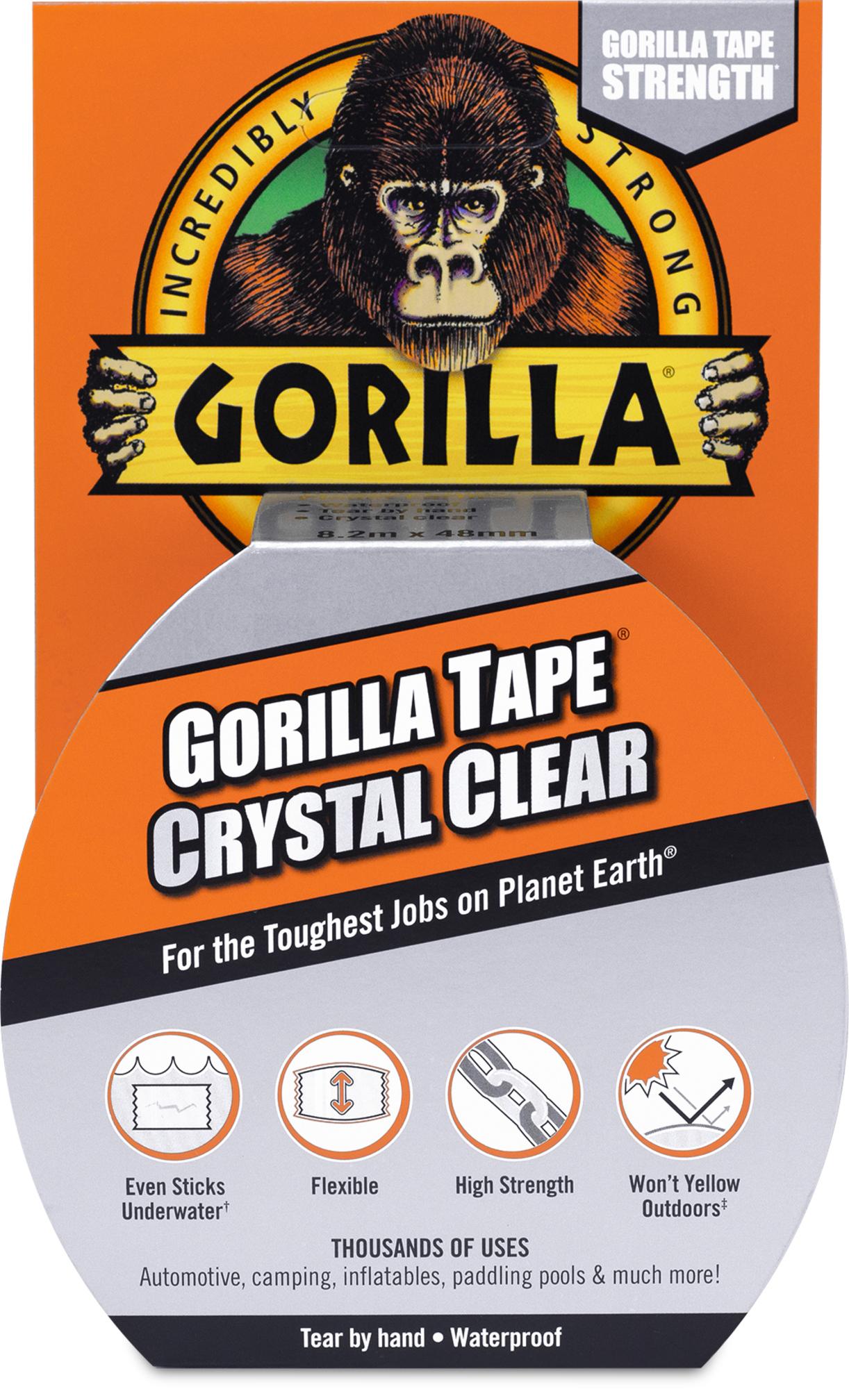 Gorilla Clear Repair Tape 8 2 Metres Halfords Uk
