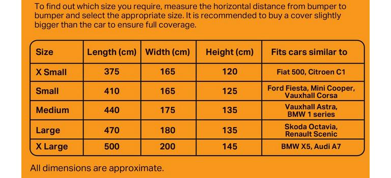 Halfords car seats size guide