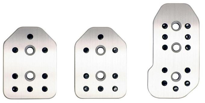 Ripspeed 3 Piece Aluminium Pedal Set Halfords Uk