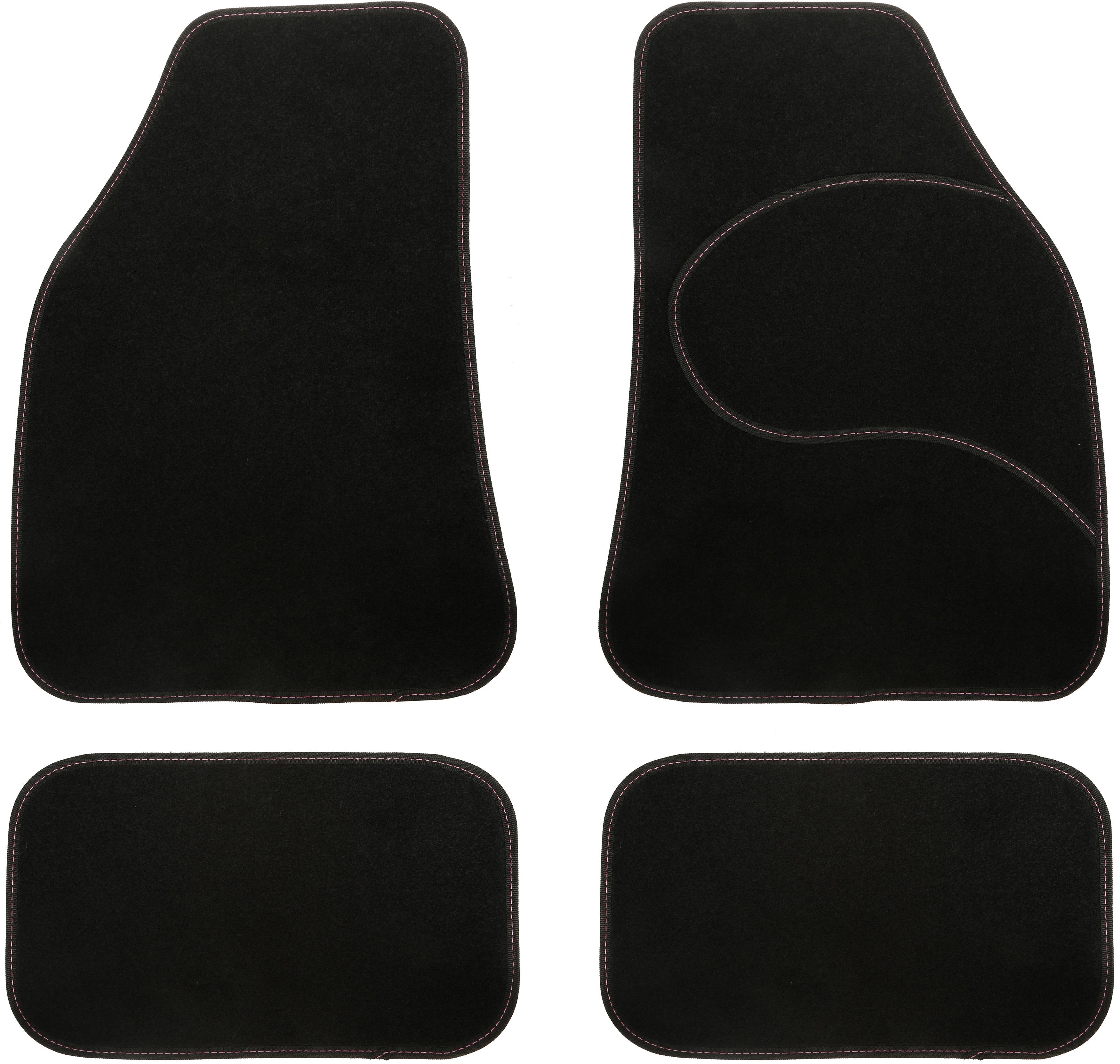 Halfords Universal Pink Edge Car Mats Halfords UK