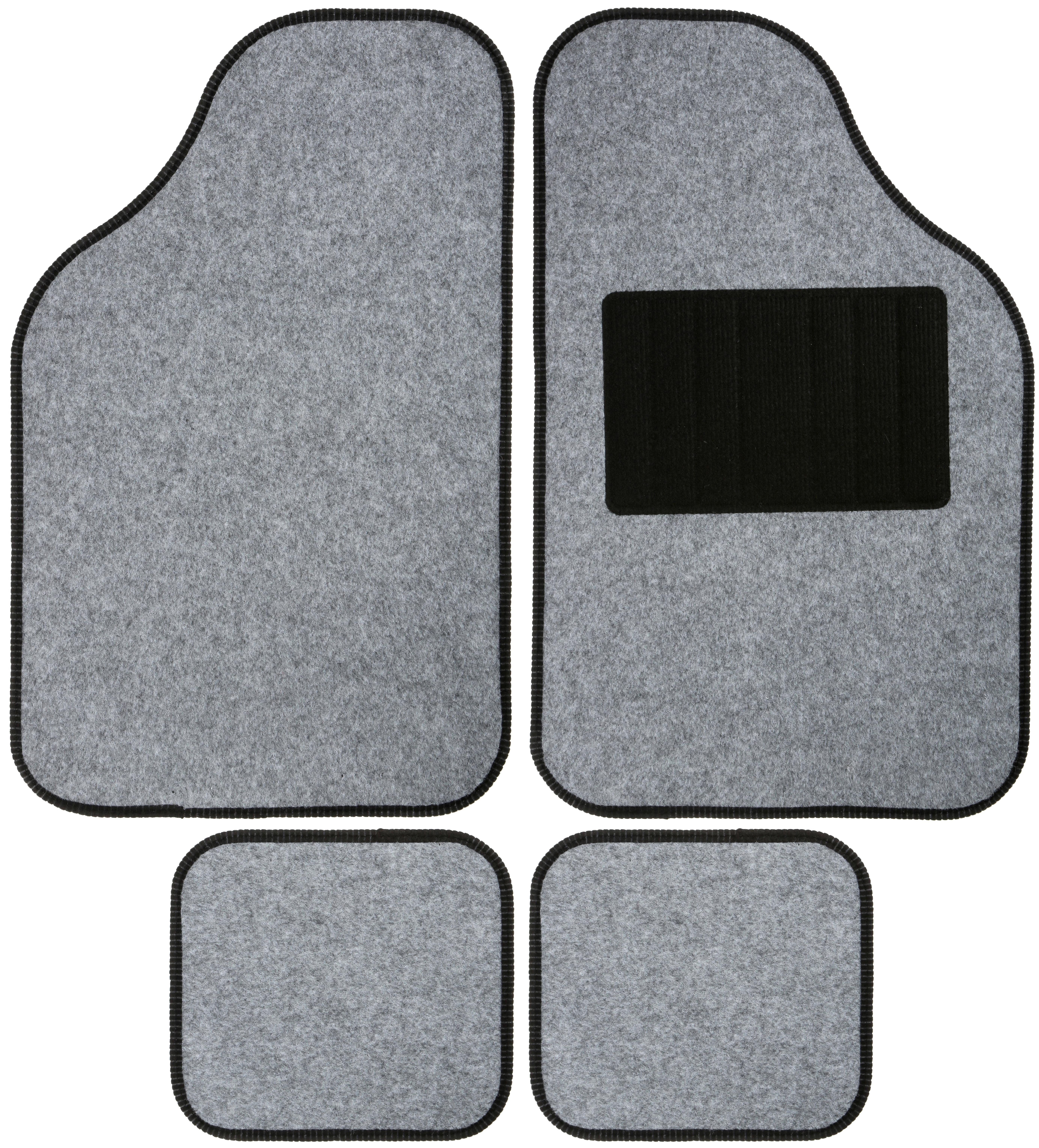 halfords black floor mats