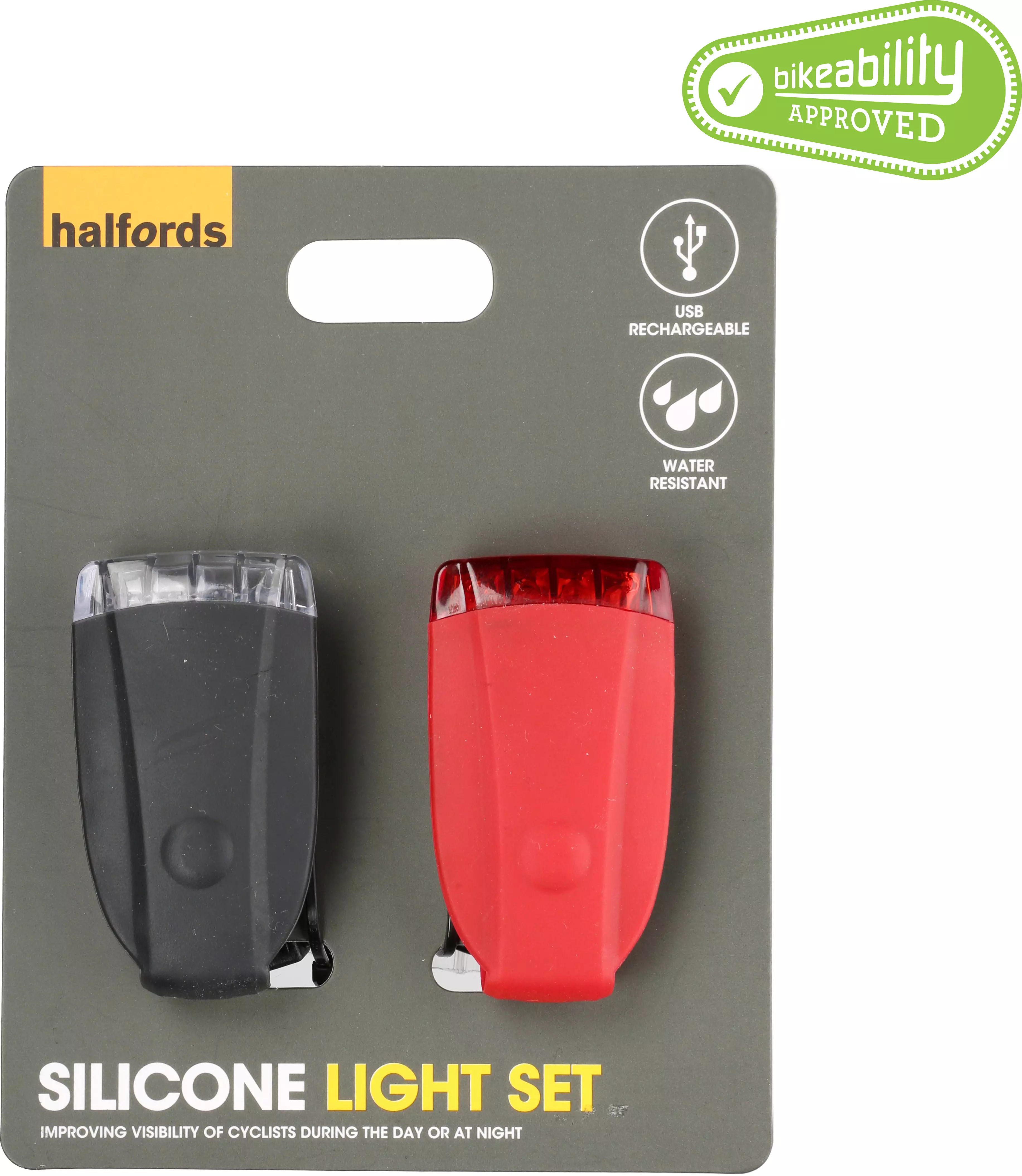 halfords rechargeable bike lights
