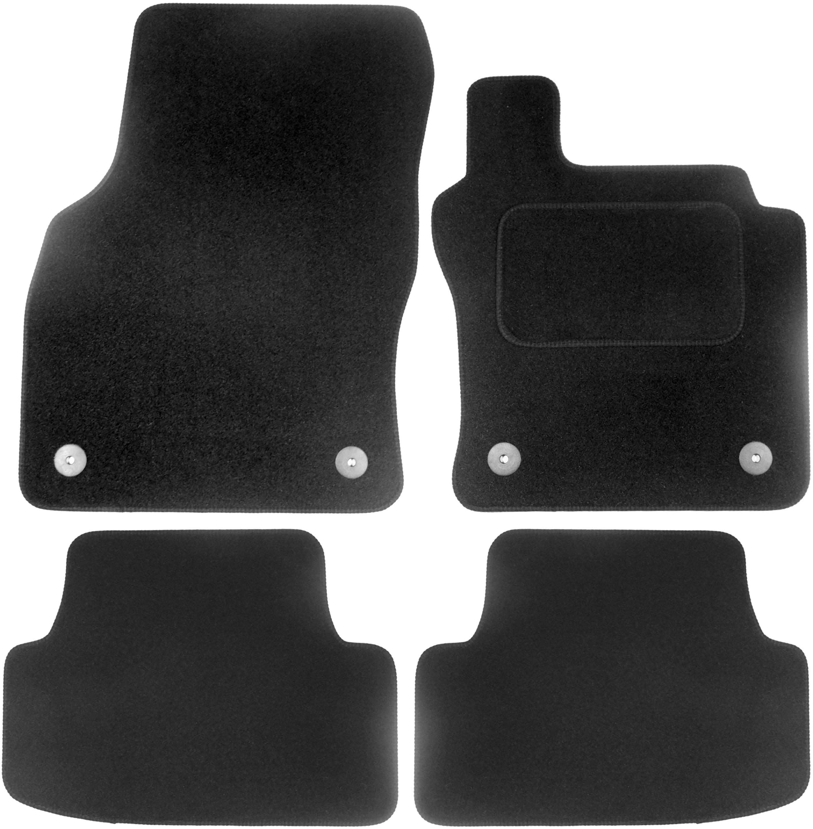 genuine vw golf mk7 rubber mats front set