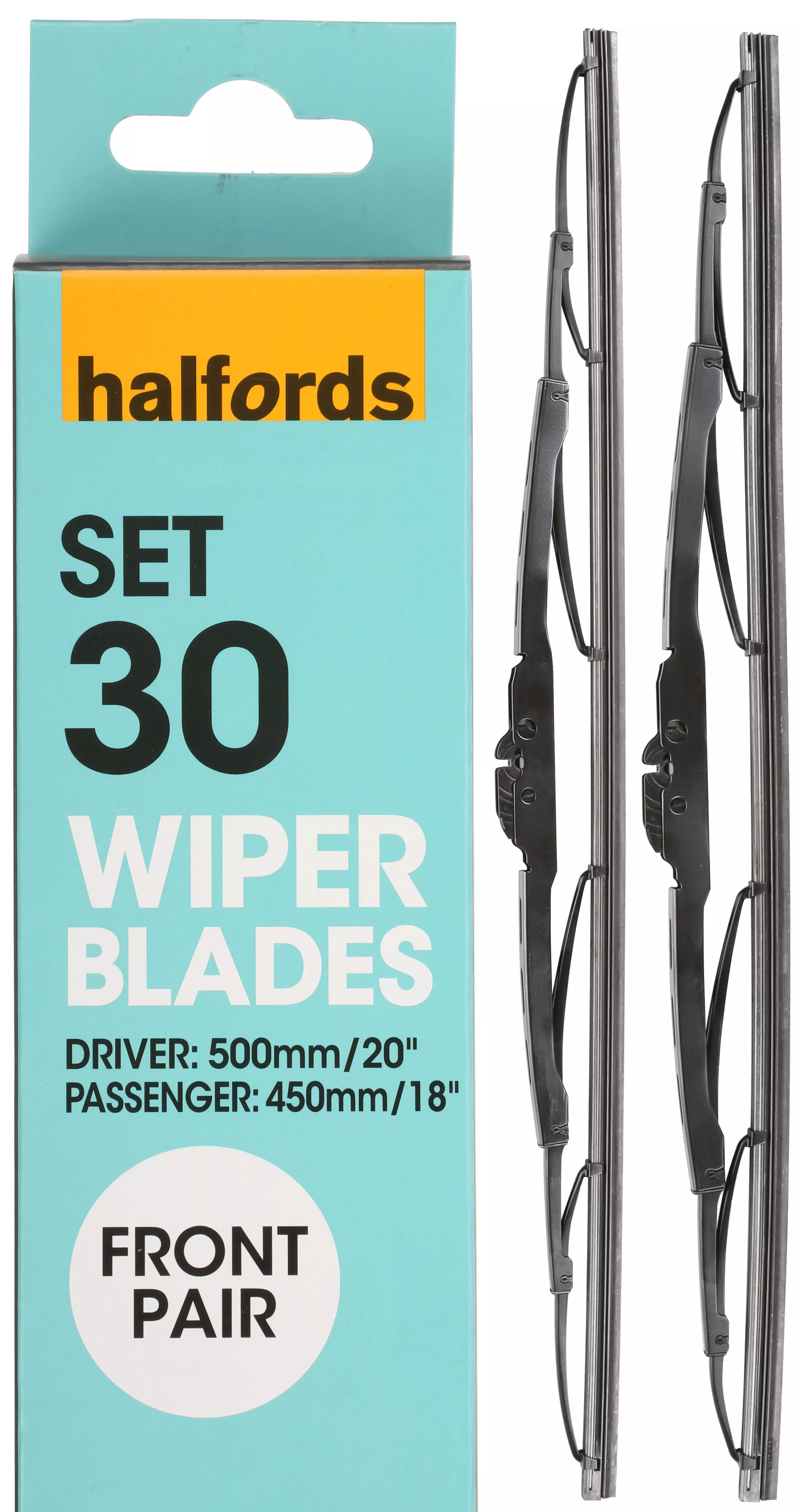 fiat 500 wiper blades halfords