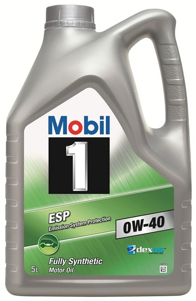 Mobil 1 Esp 0w40 Engine Oil 5litre Halfords Uk