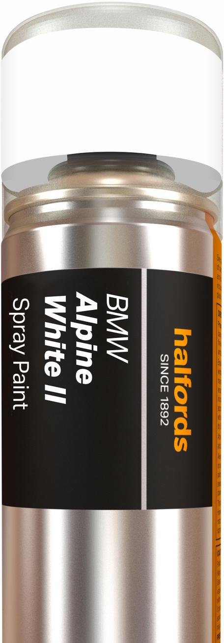 Halfords Bmw Alpine White Ii Spray Paint 300ml Halfords Uk