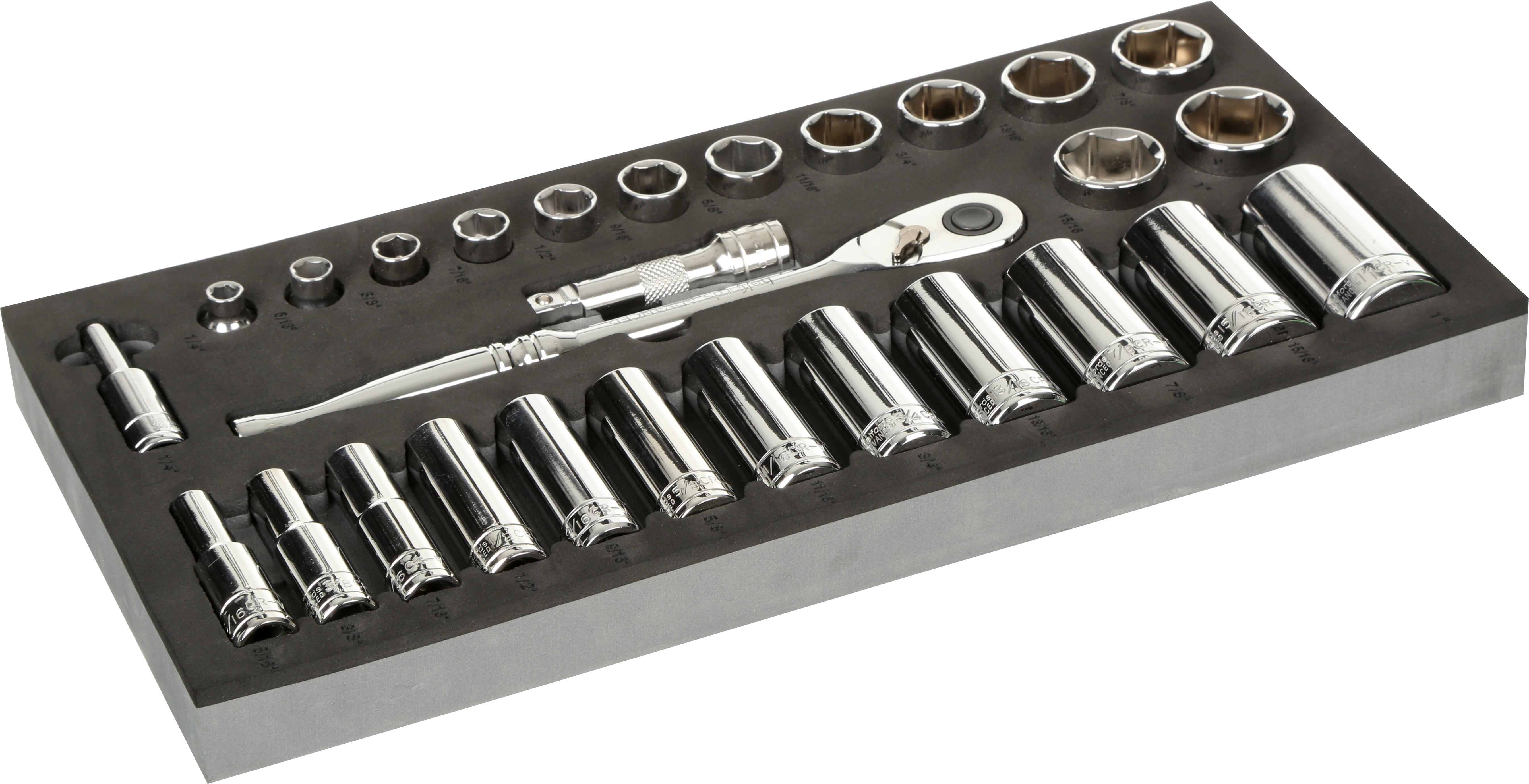Halfords Advanced 28 Piece 3 8 A F Socket Set Modular Tray Halfords Uk