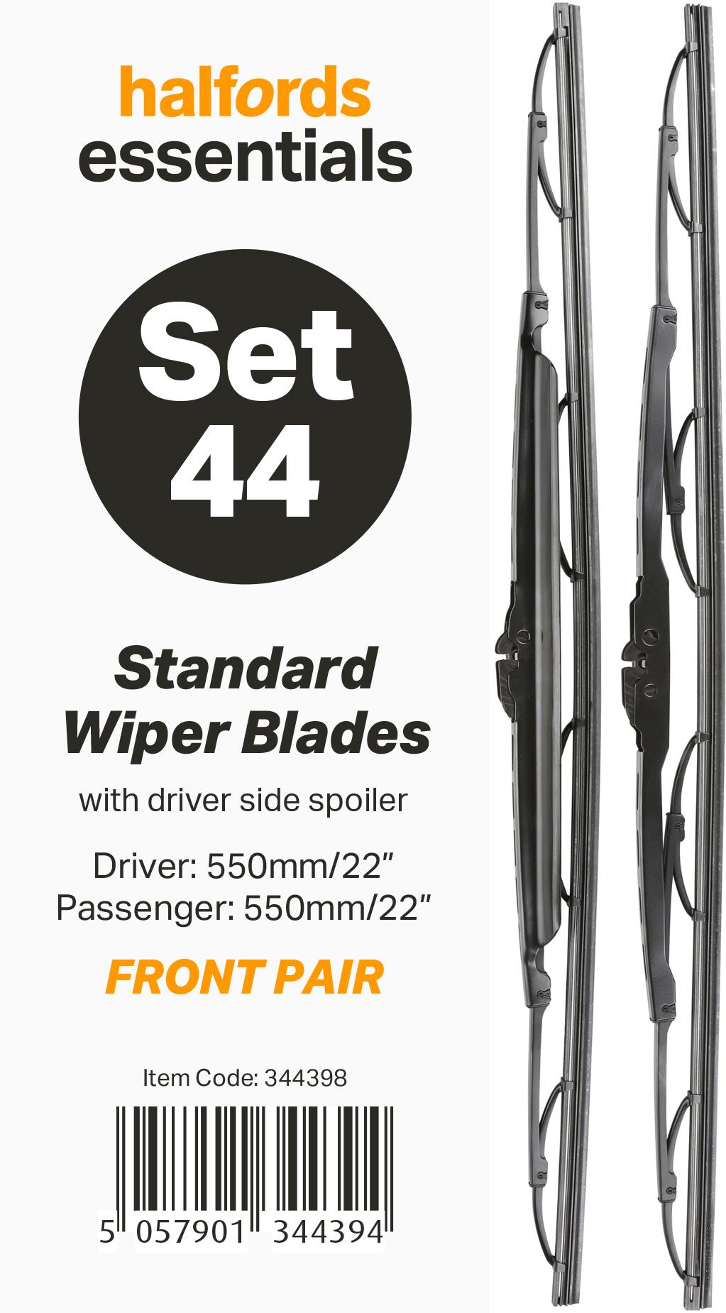 renault captur windscreen wipers halfords