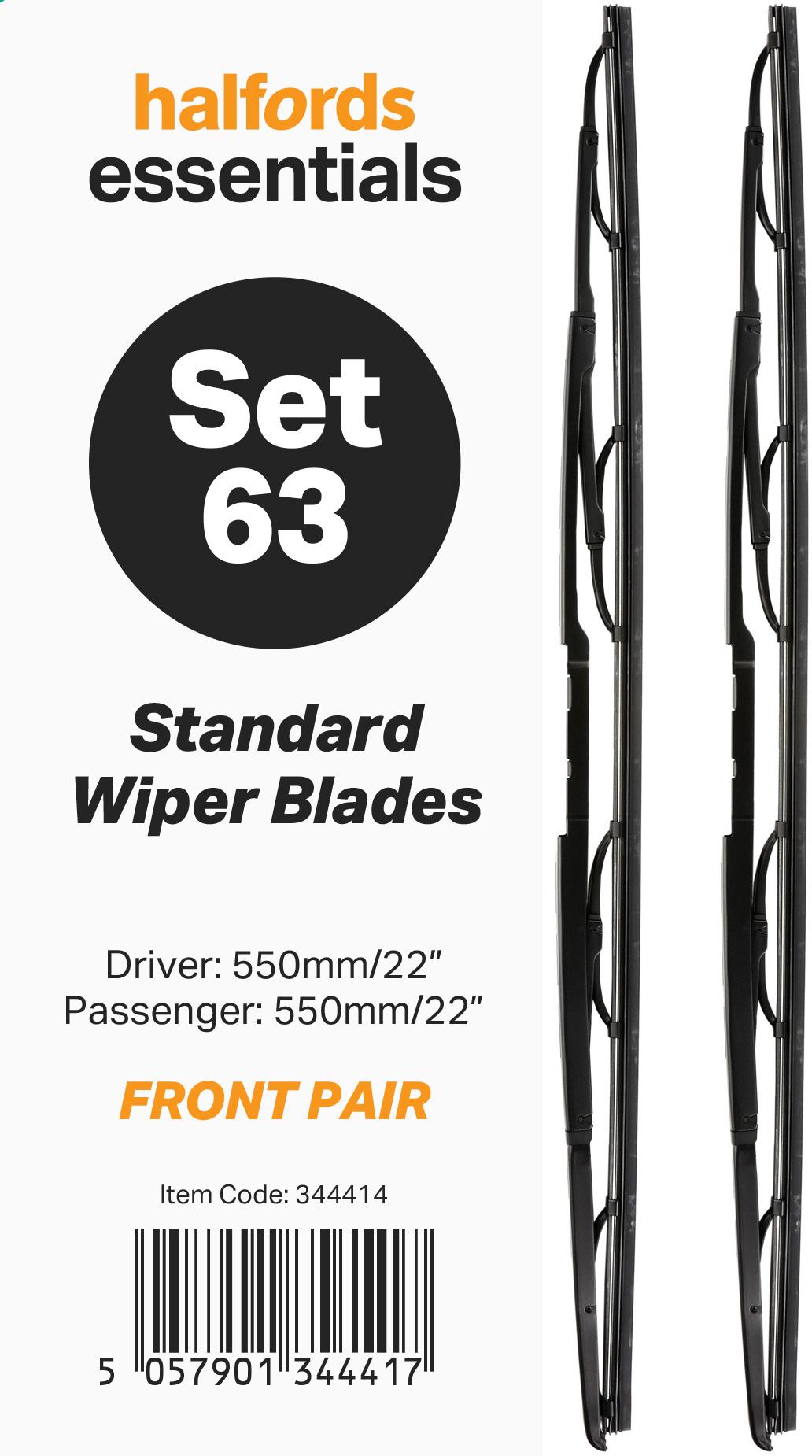 halfords fiat 500 windscreen wipers