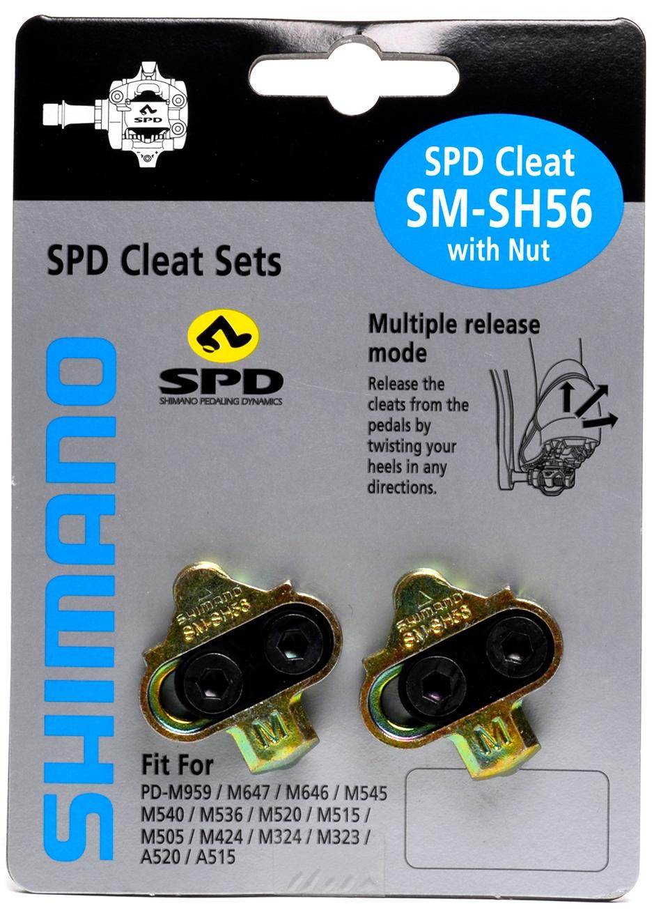 SH56 MTB SPD cleats multi-release 