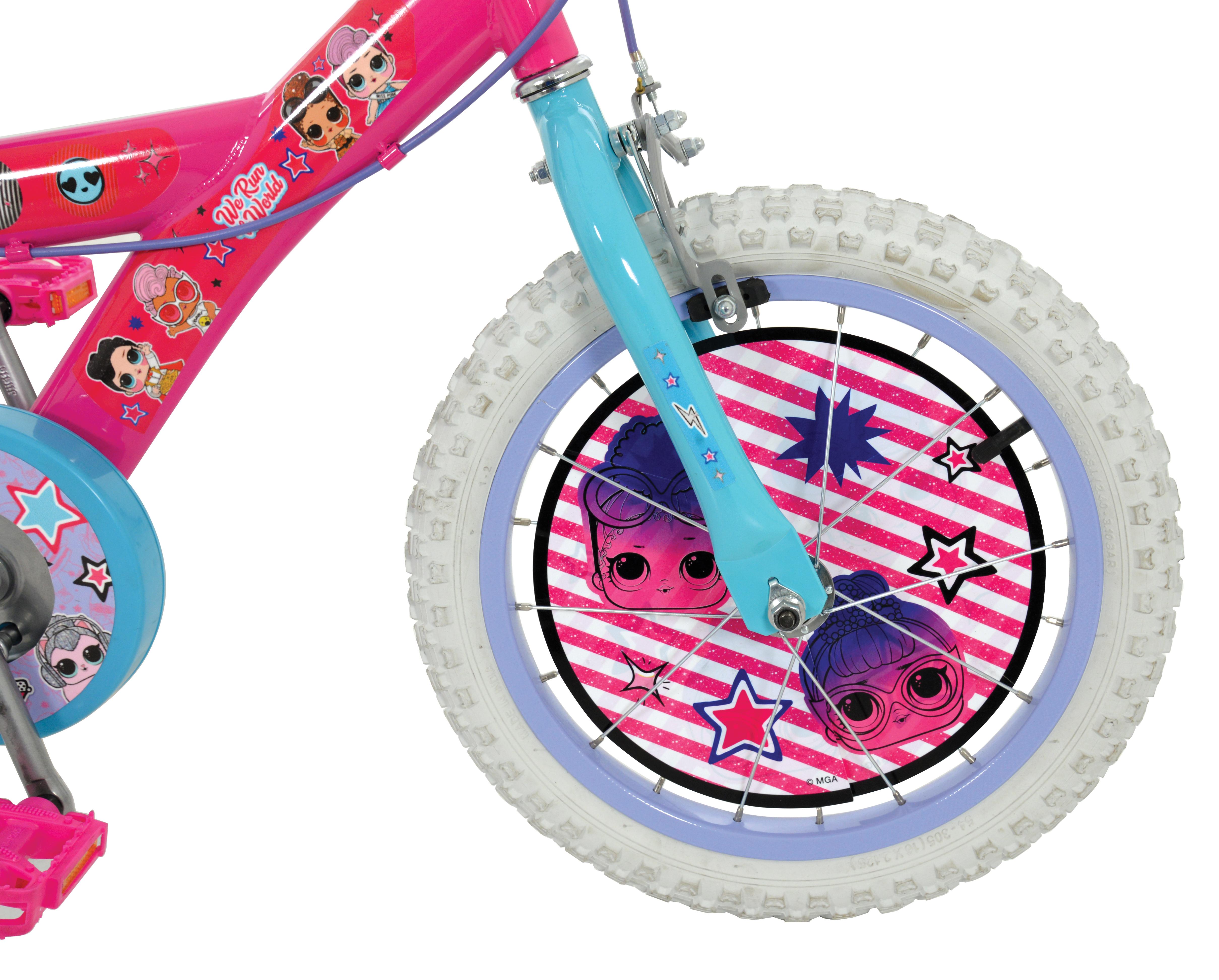 lol bicycle with training wheels