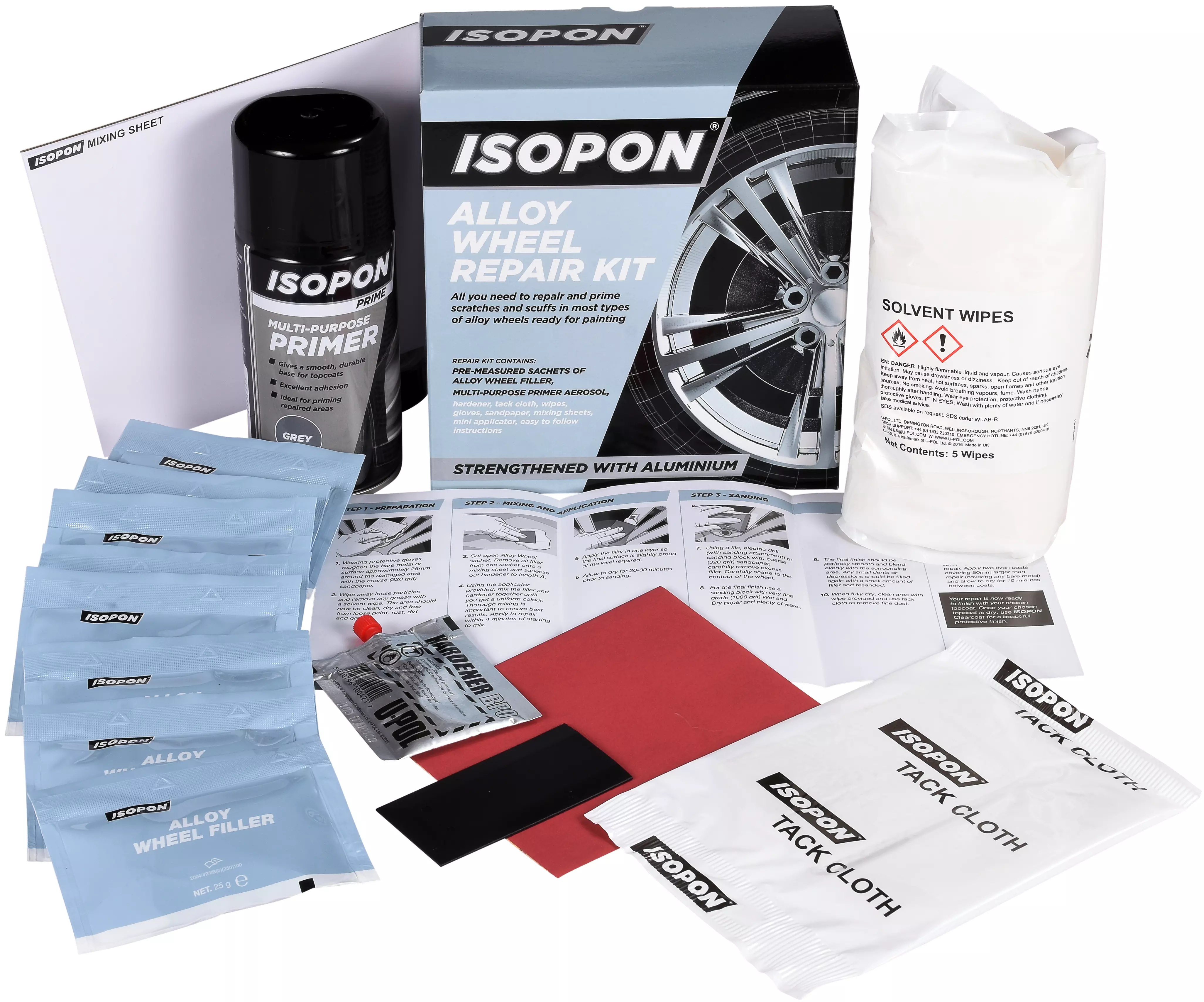Isopon Alloy Wheel Repair Kit | Halfords UK