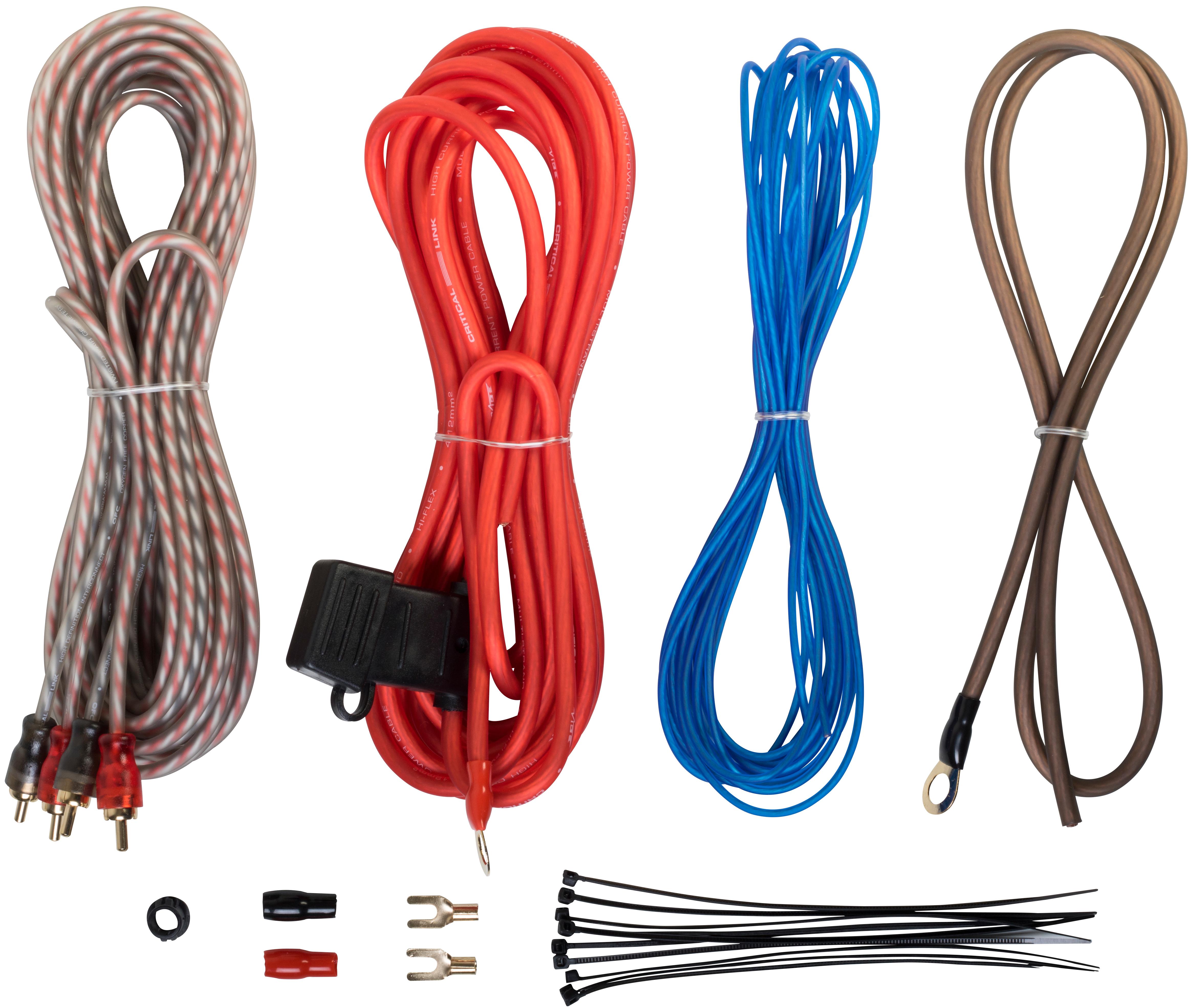 halfords amp wiring kit