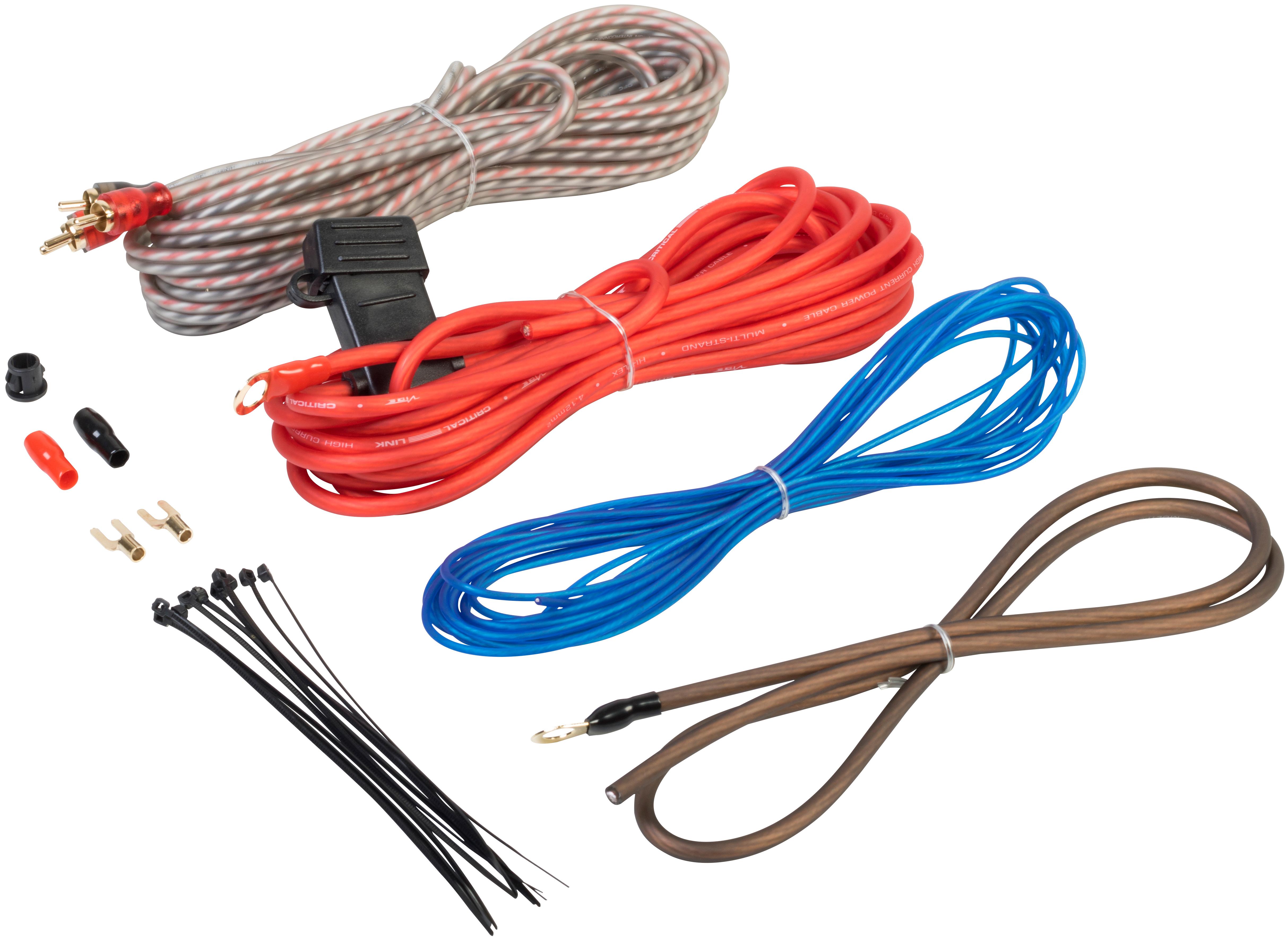 halfords amp wiring kit