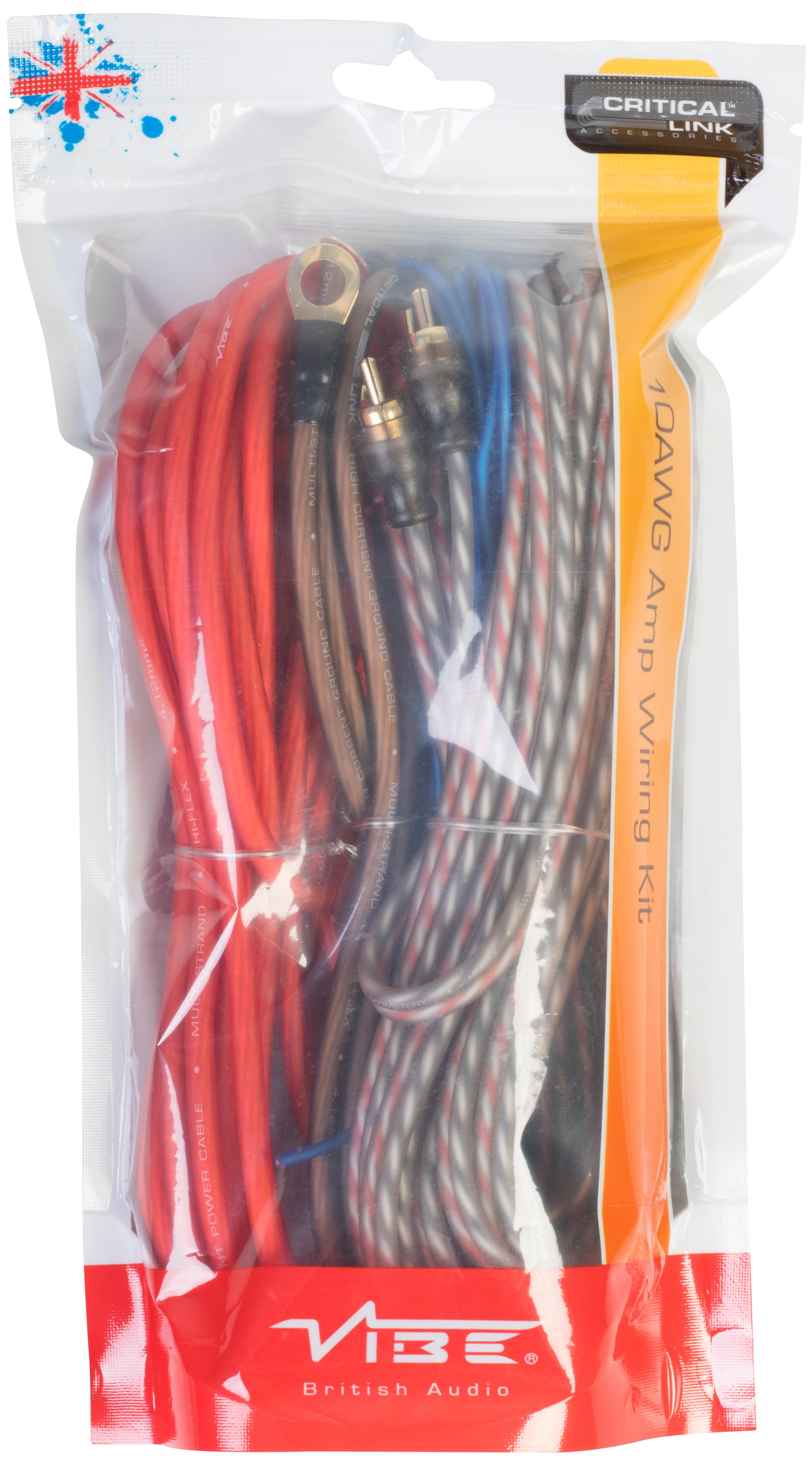 car amp wiring kit halfords