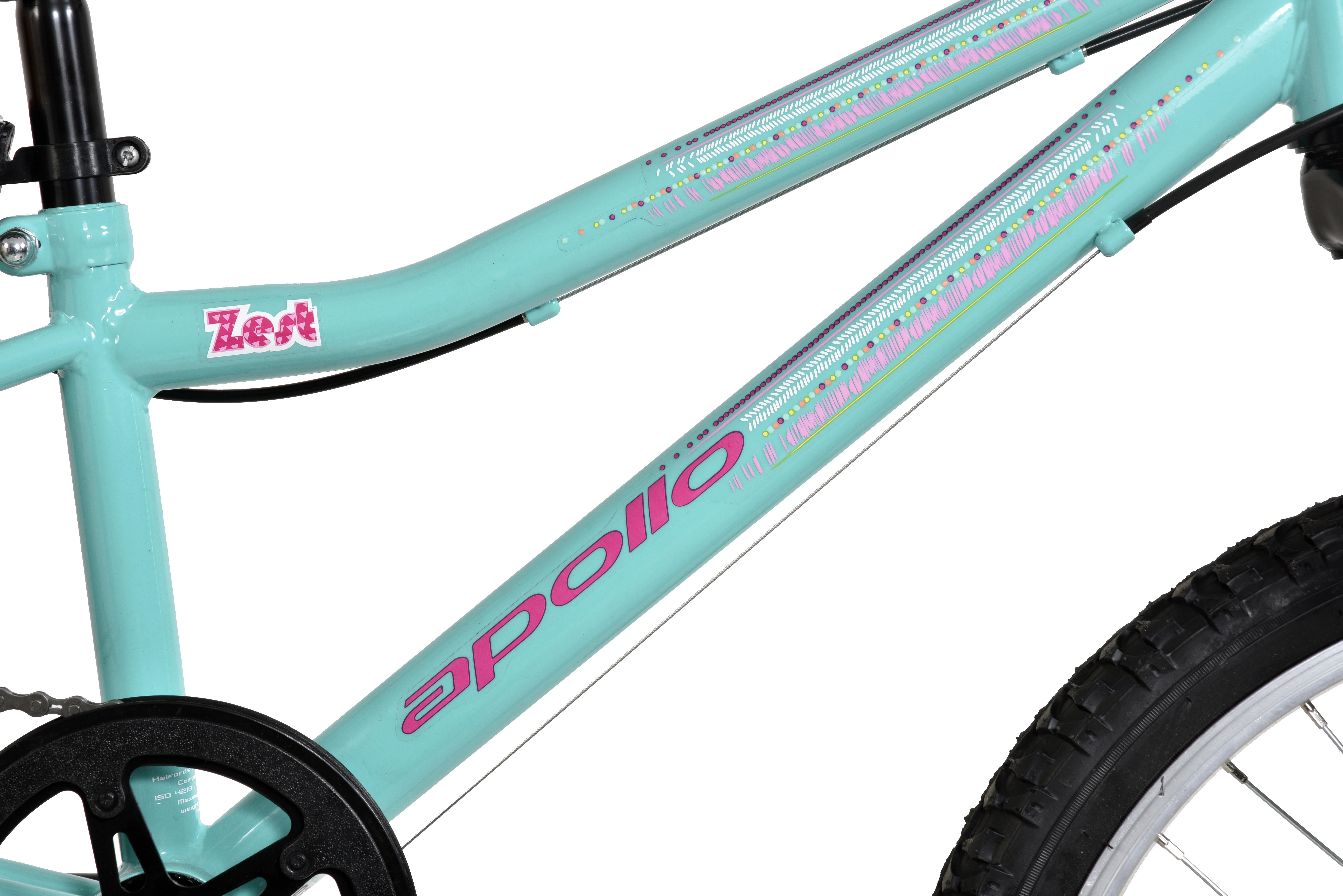 apollo zest kids mountain bike