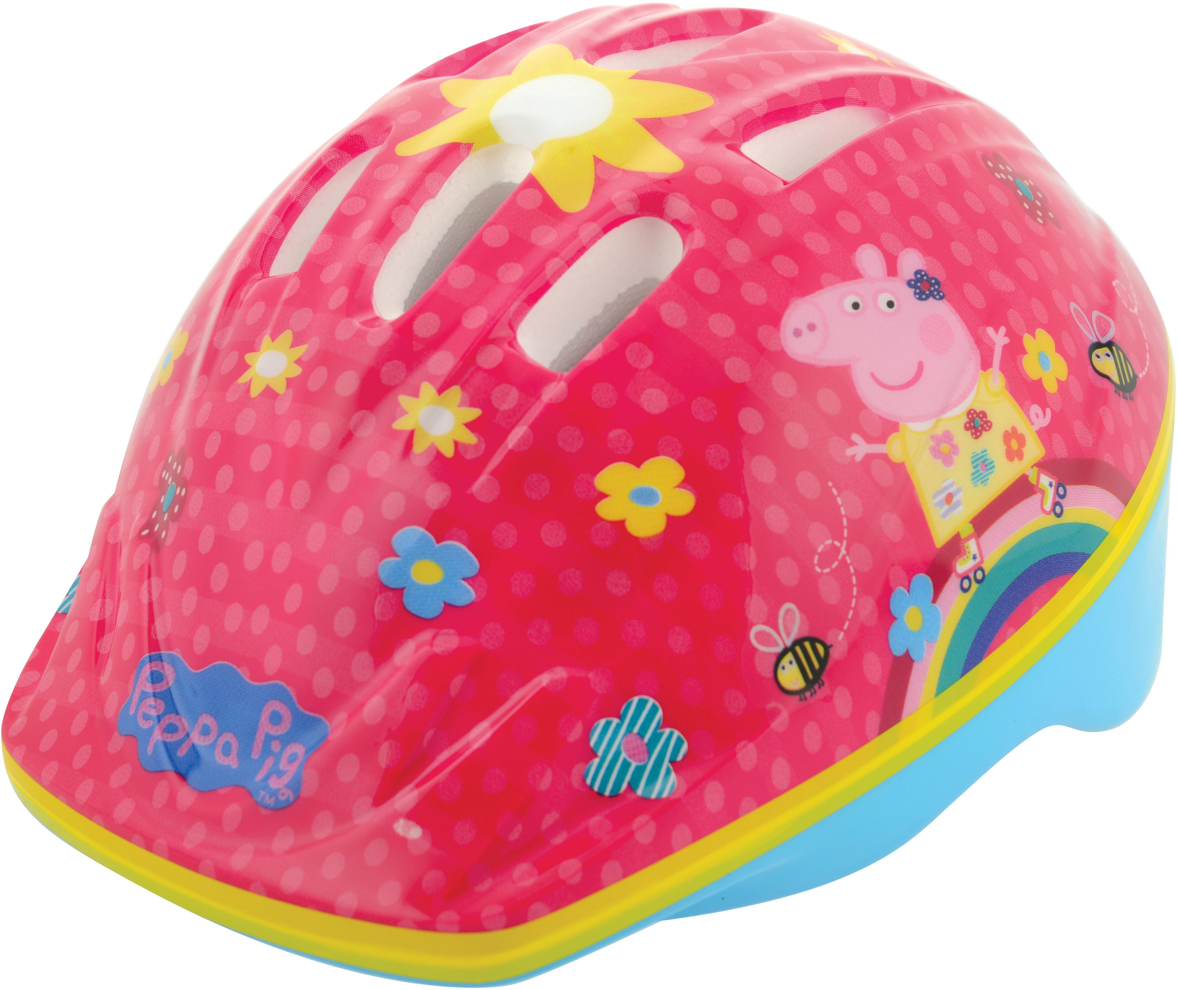 peppa pig bike helmet