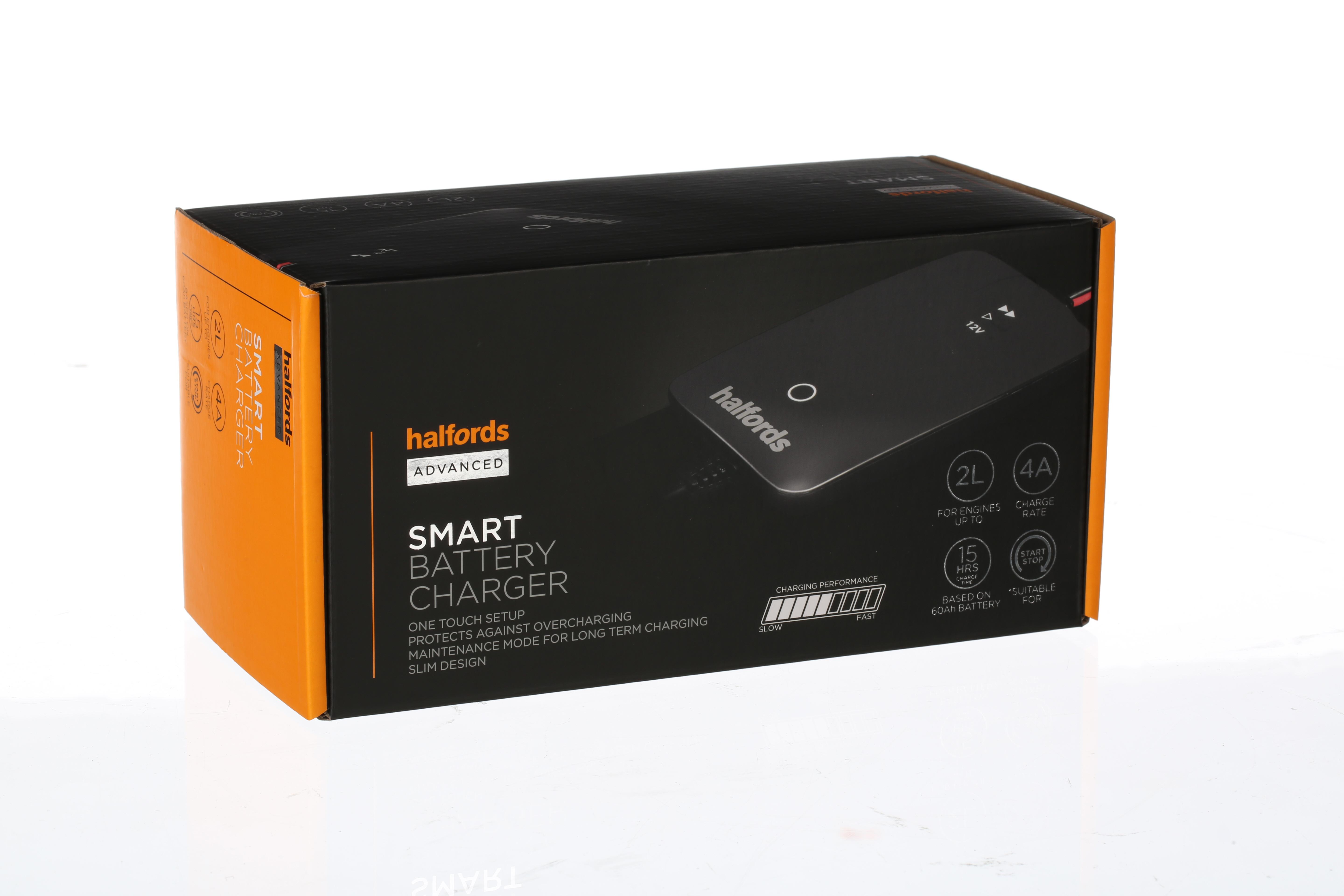 halfords advanced smart battery charger plus