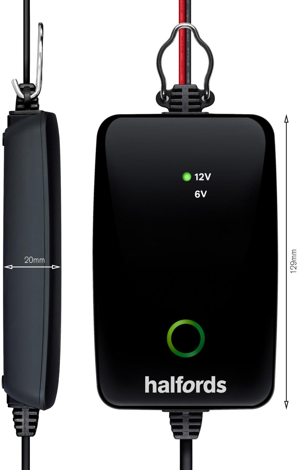 halfords smart battery charger