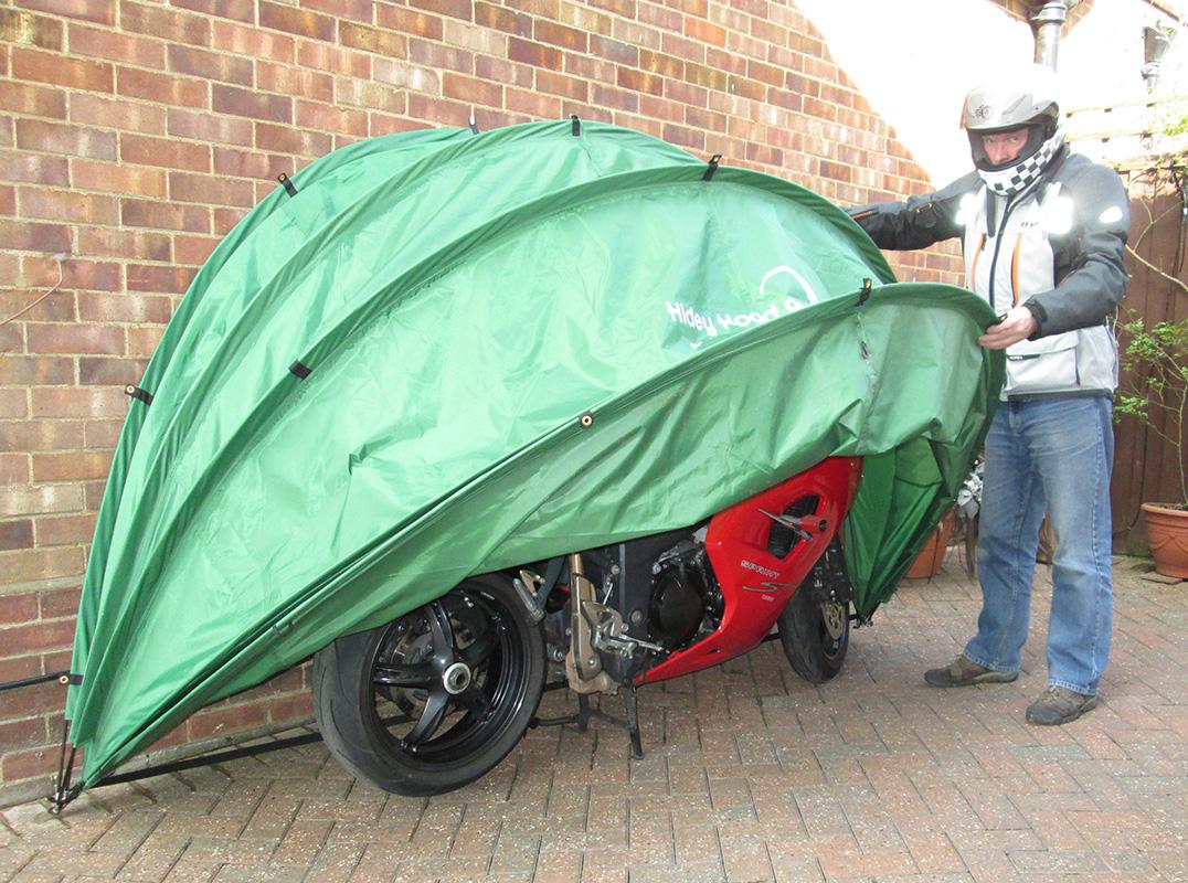 hidey hood bike cover