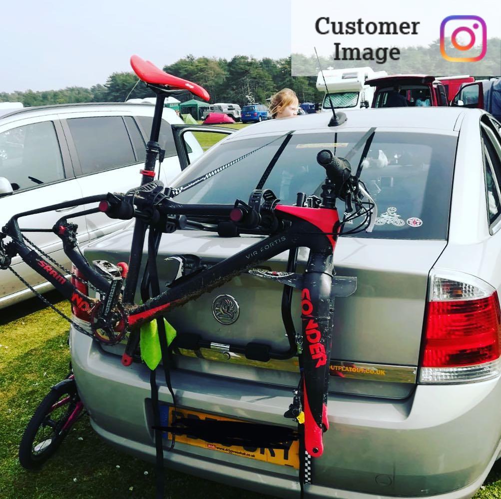 car rear bicycle rack