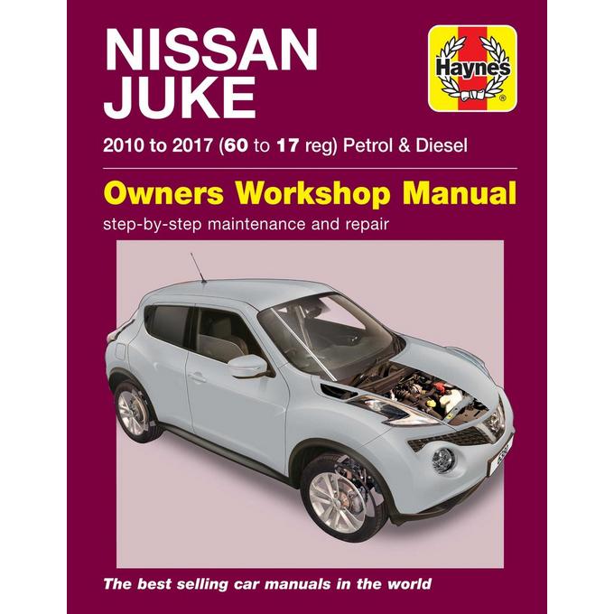 Haynes Nissan Juke Petrol And Diesel 10 17 Manual Halfords Uk Haynes Nissan Juke Petrol And Diesel 10 17 Manual Halfords Uk