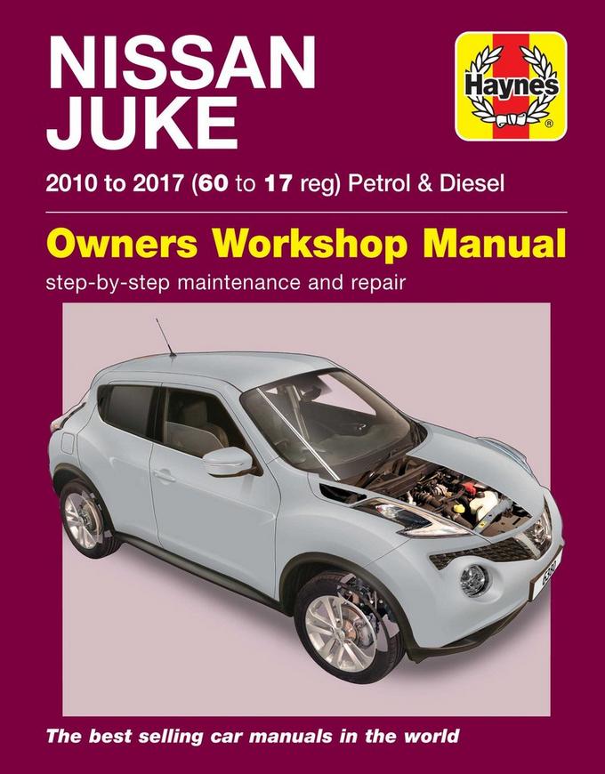 Haynes Nissan Juke Petrol And Diesel 10 17 Manual Halfords Uk