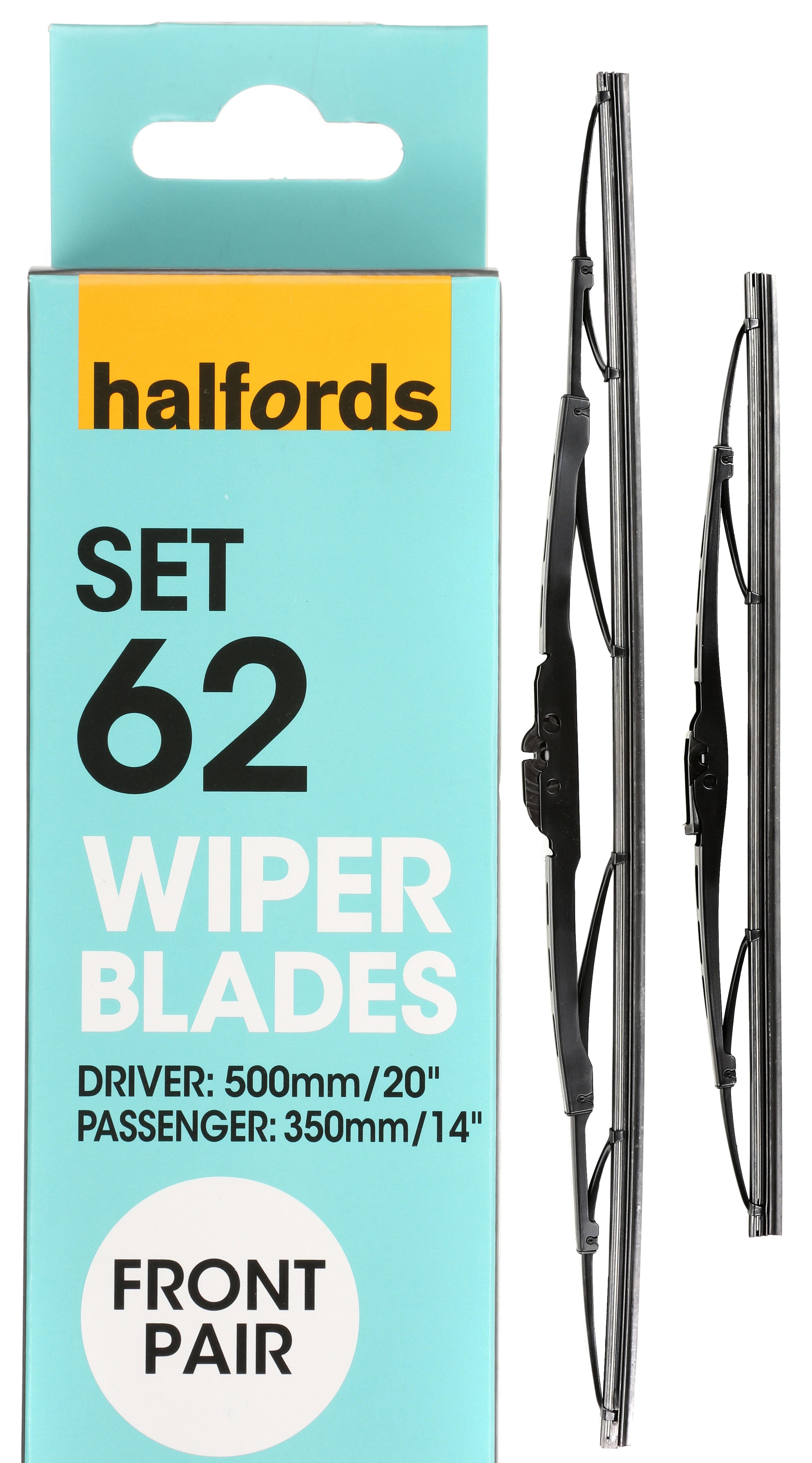 renault captur windscreen wipers halfords