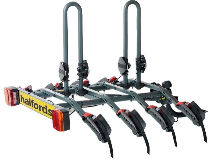 Halfords 4-Bike Towbar Mounted Bike Rack 548658