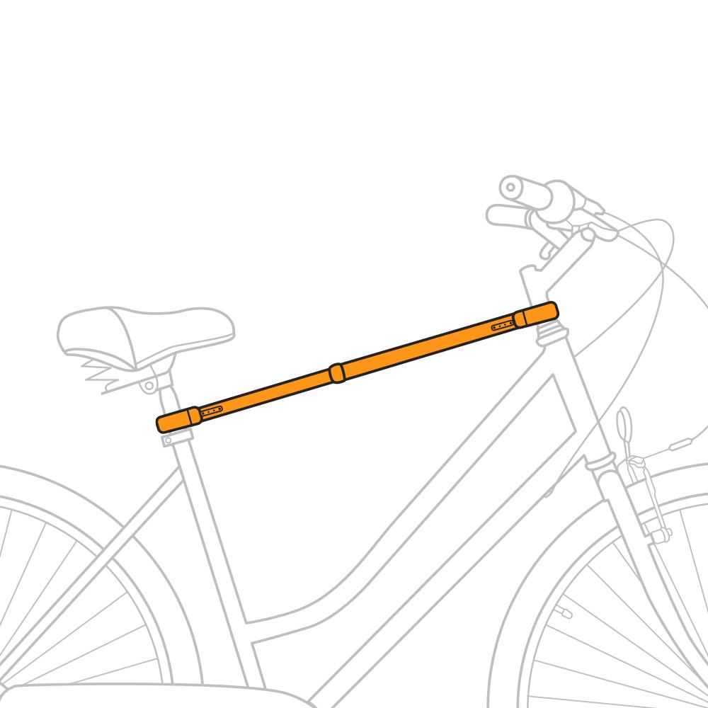 halfords bike frame adapter