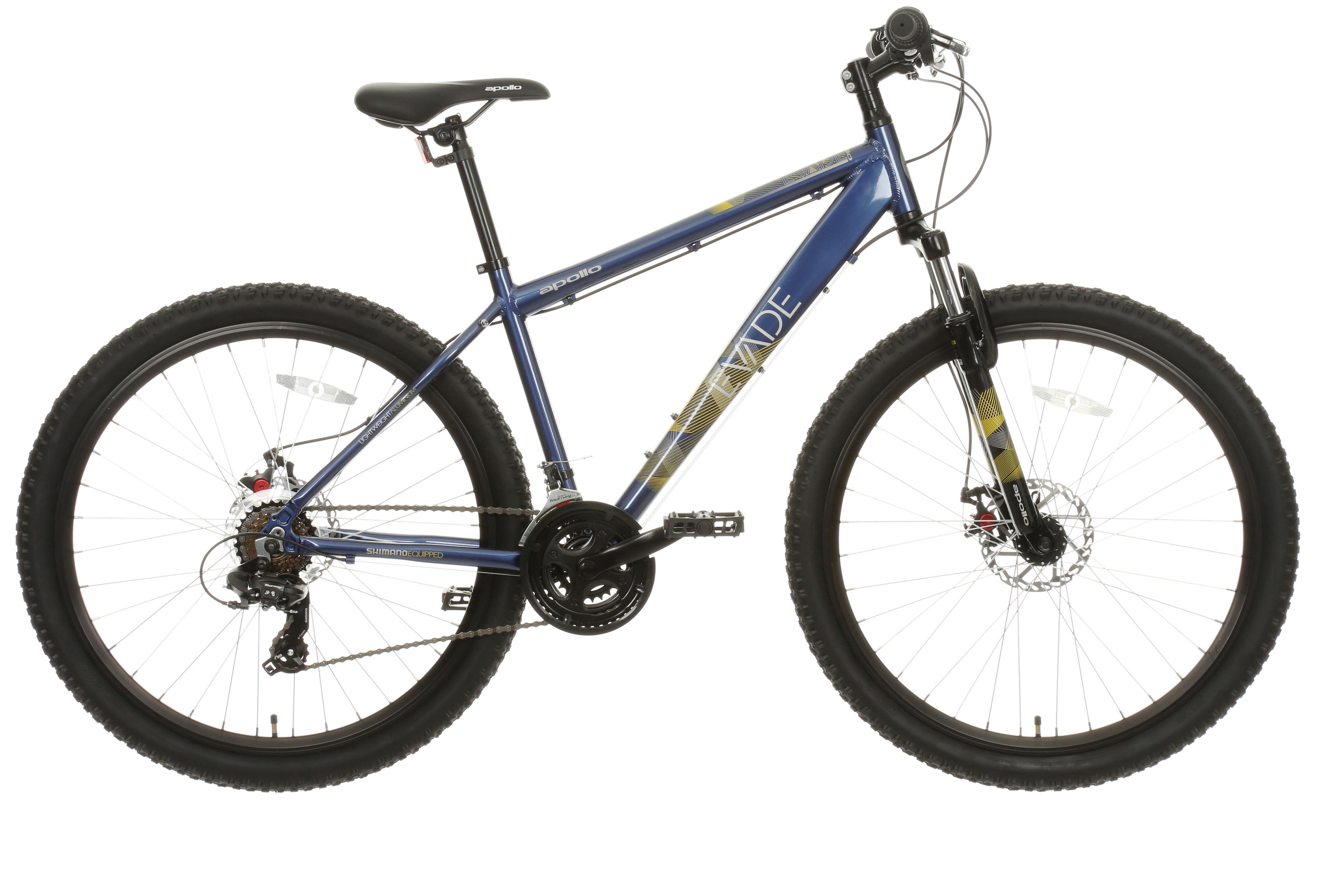 black apollo mountain bike