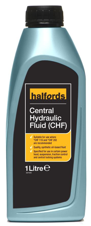 Halfords Central Hydraulic Fluid (CHF) 1L Halfords IE