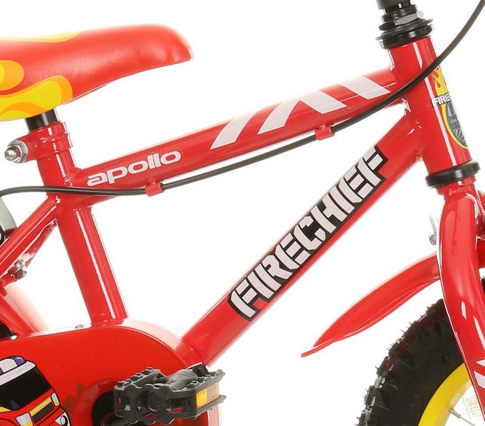 Apollo Firechief Kids Bike 12 Wheel Halfords IE