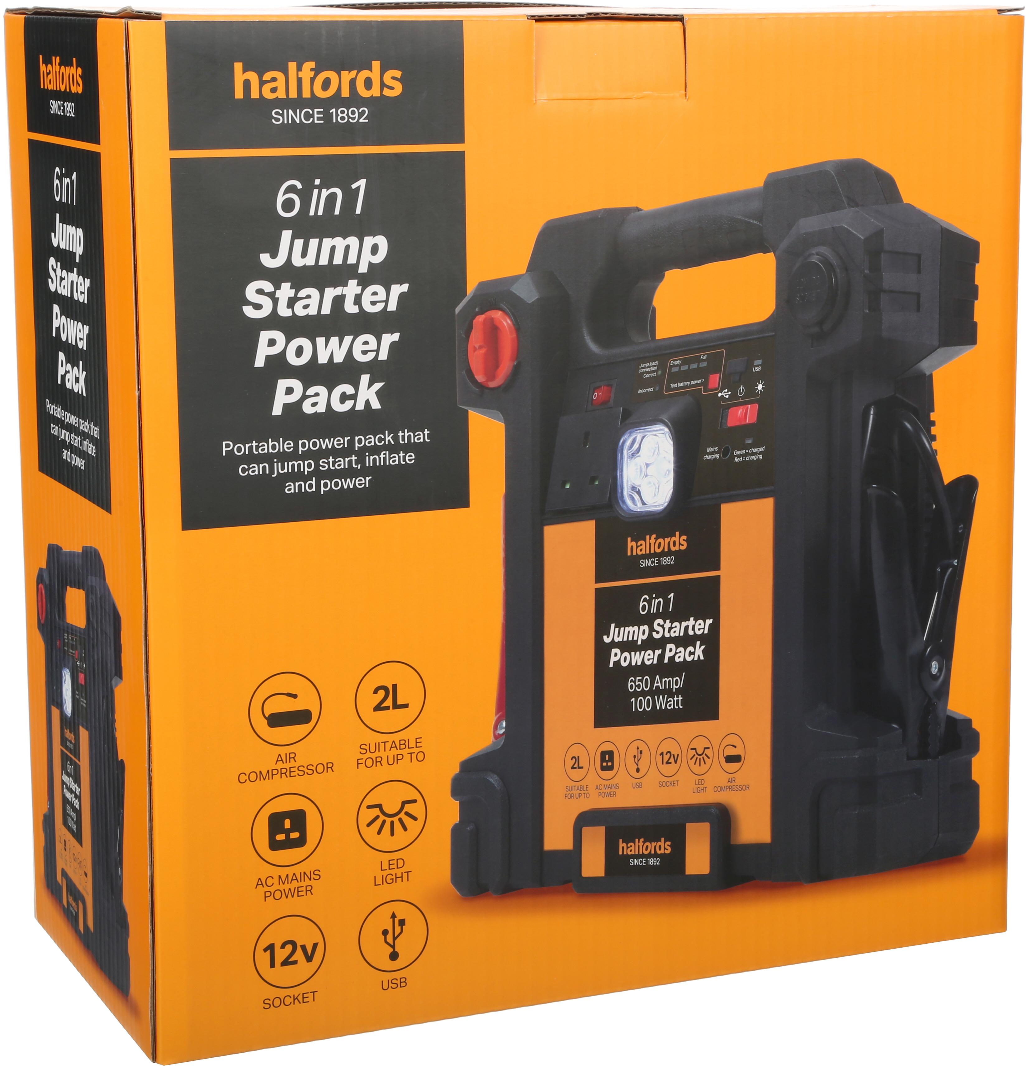 halford 4 in 1 jump starter