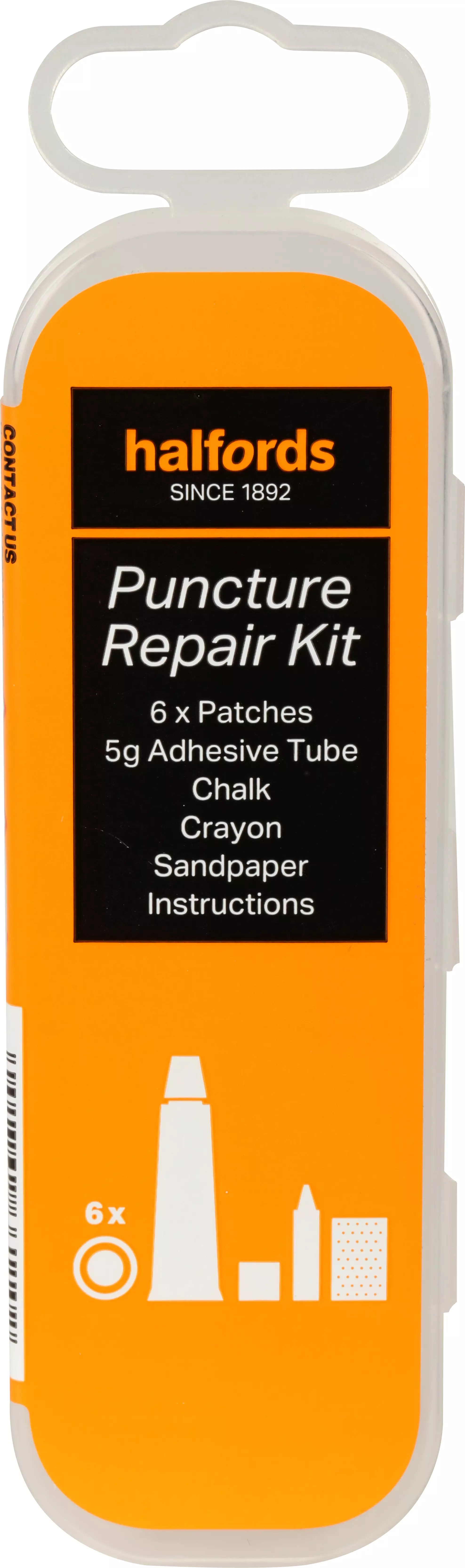 Halfords Essentials Puncture Repair Kit 