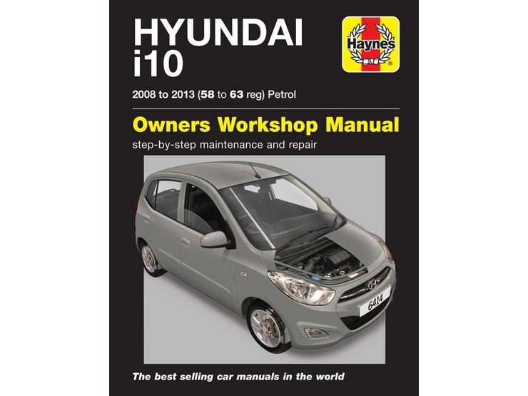 Hyundai i10 Petrol (0813) Manual Halfords UK