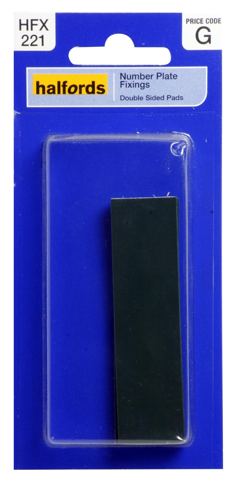 Halfords Number Plate Tape Halfords UK